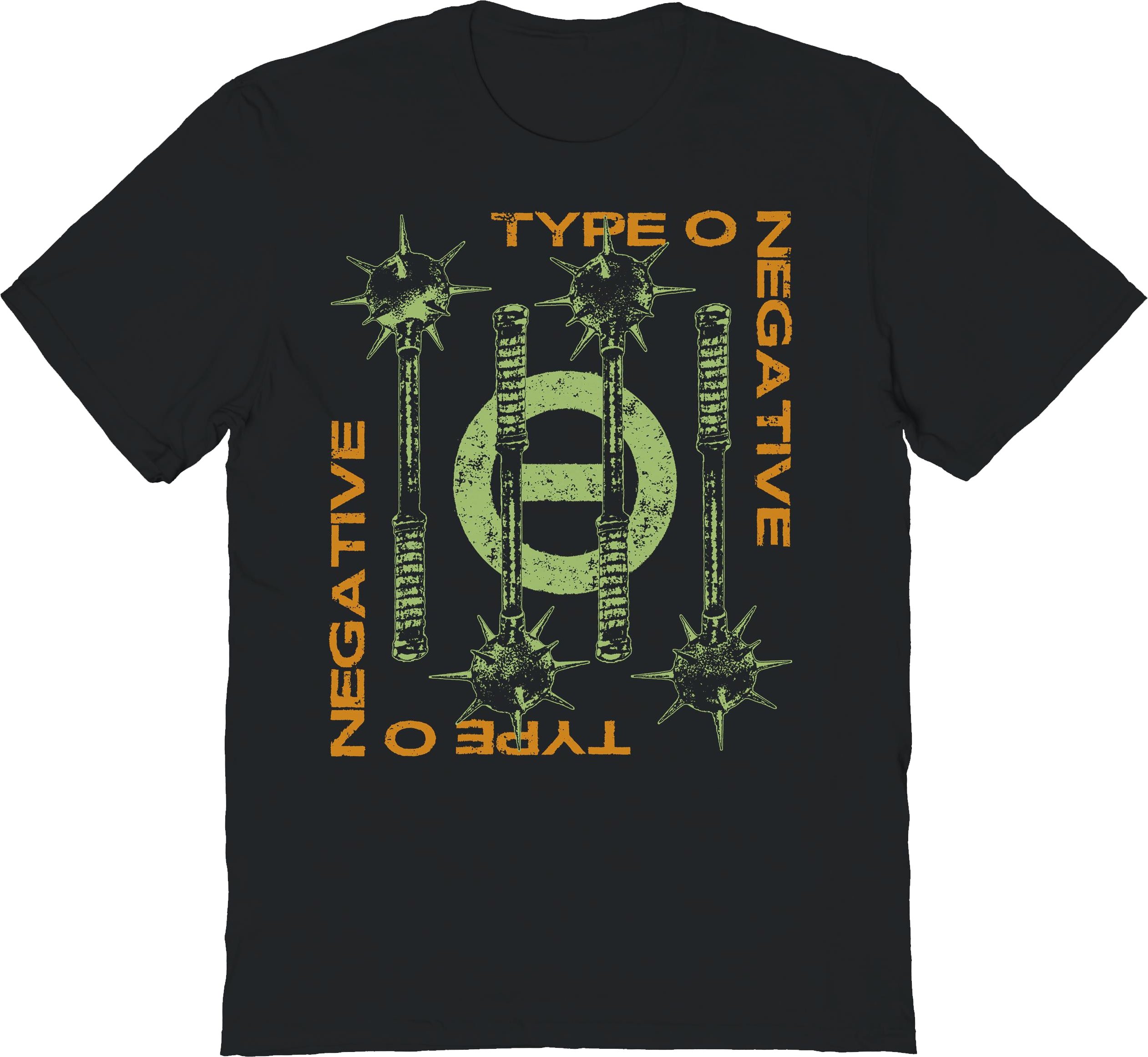 4 Maces Logo Type O Negative T-Shirt