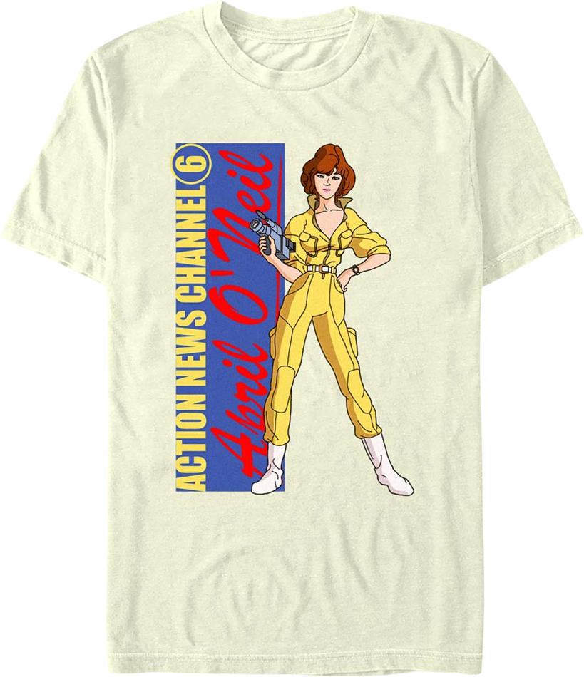 April O'Neil Teenage Mutant Ninja Turtles T-Shirt