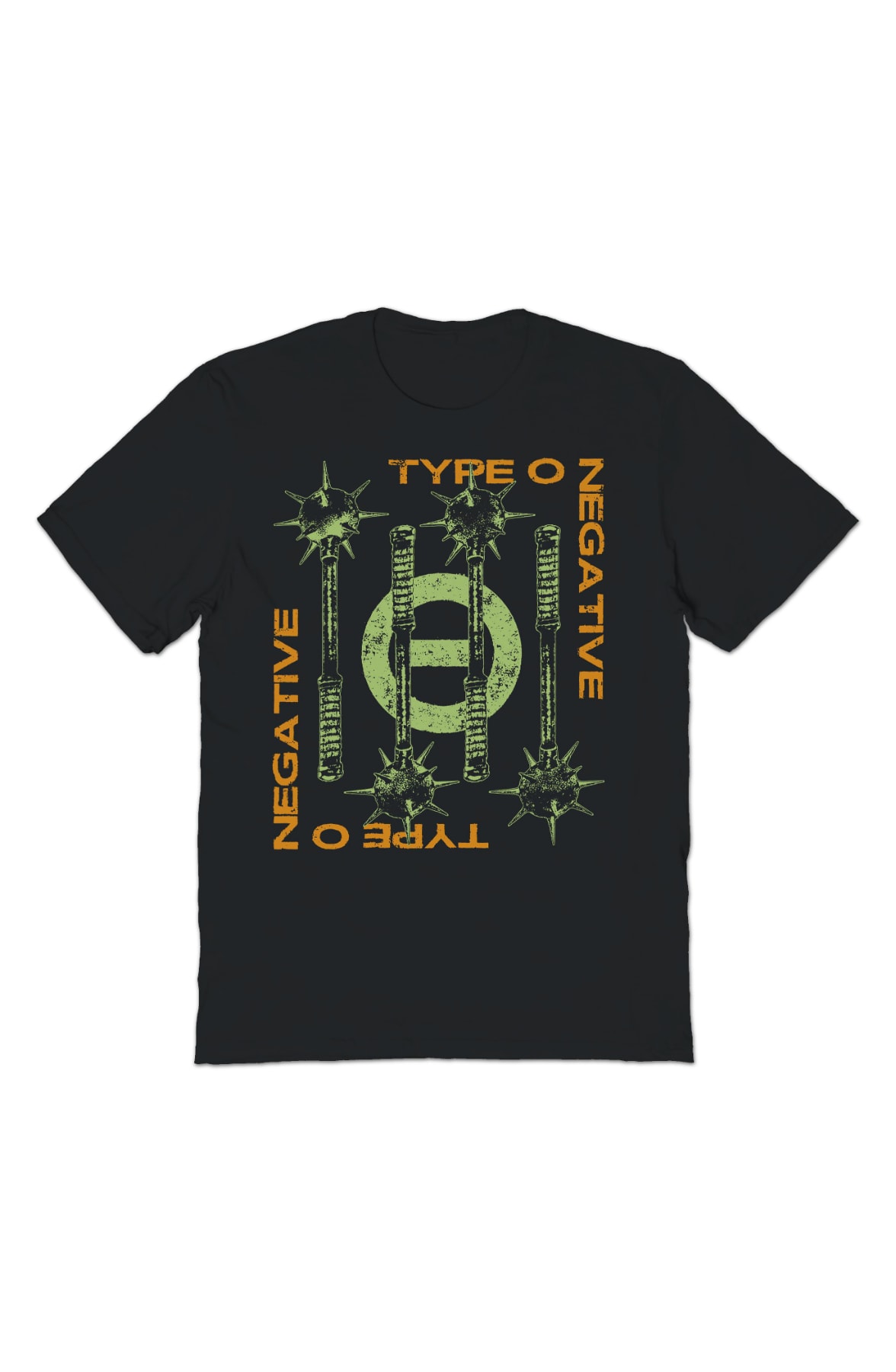 4 Maces Logo Type O Negative T-Shirt
