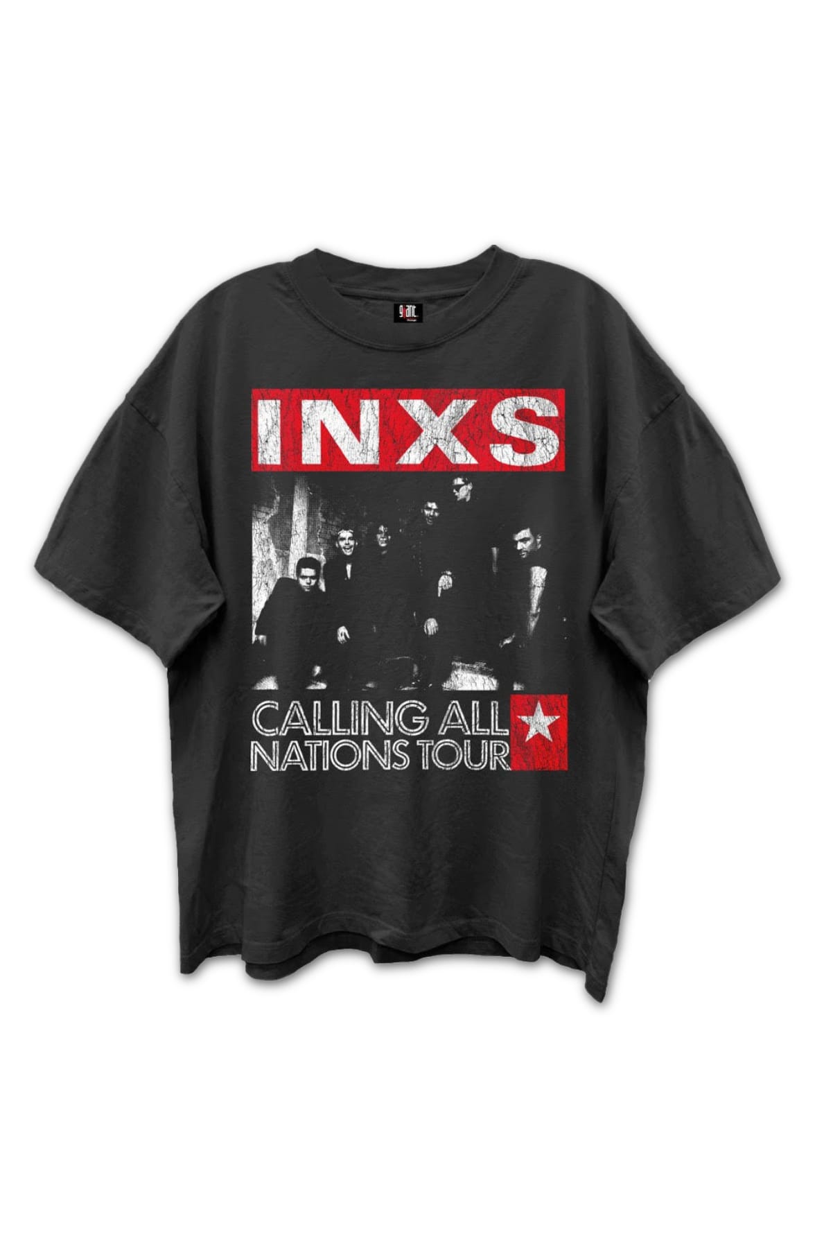Calling All Nations Tour INXS Oversized T-Shirt