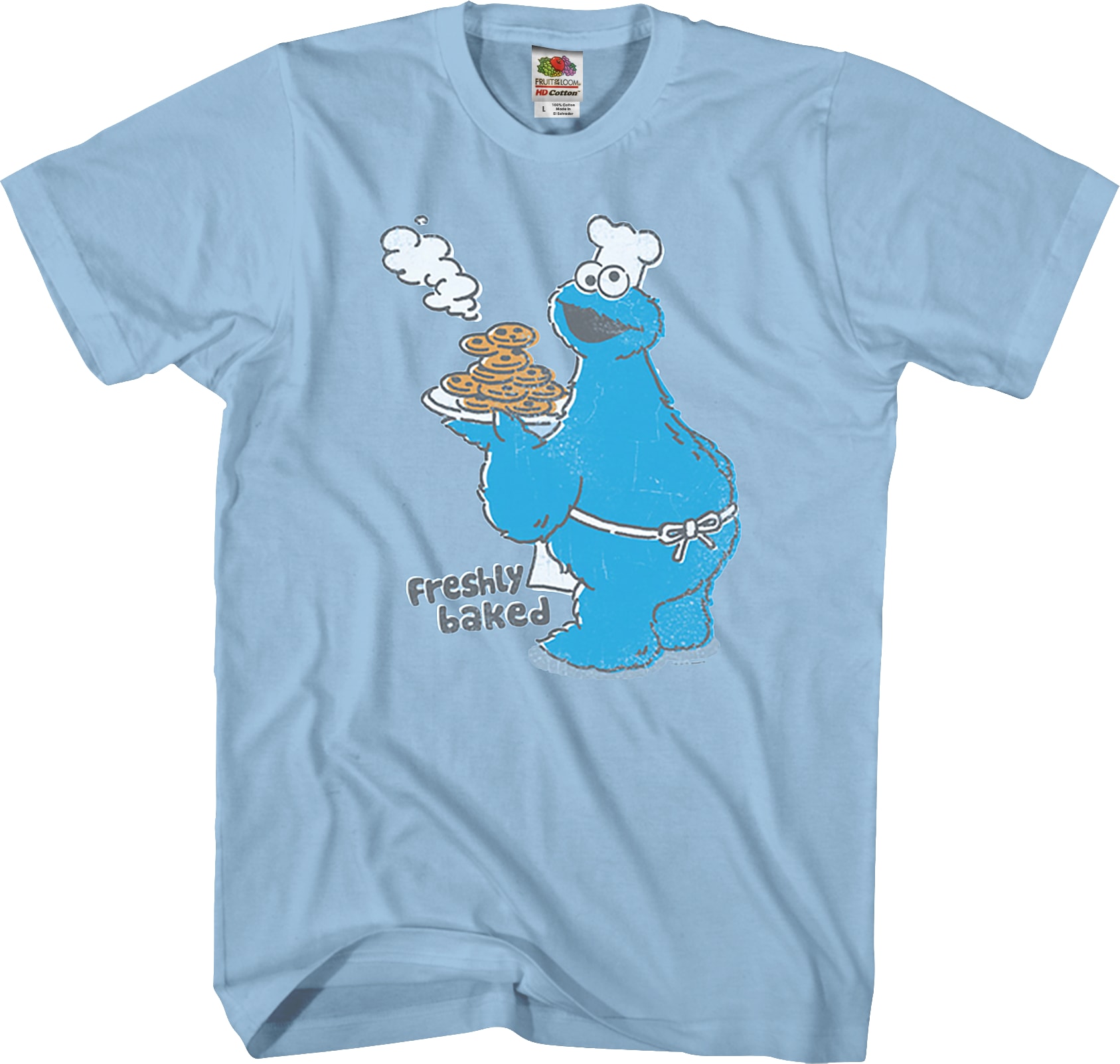 Freshly Baked Cookie Monster Sesame Street T-Shirt