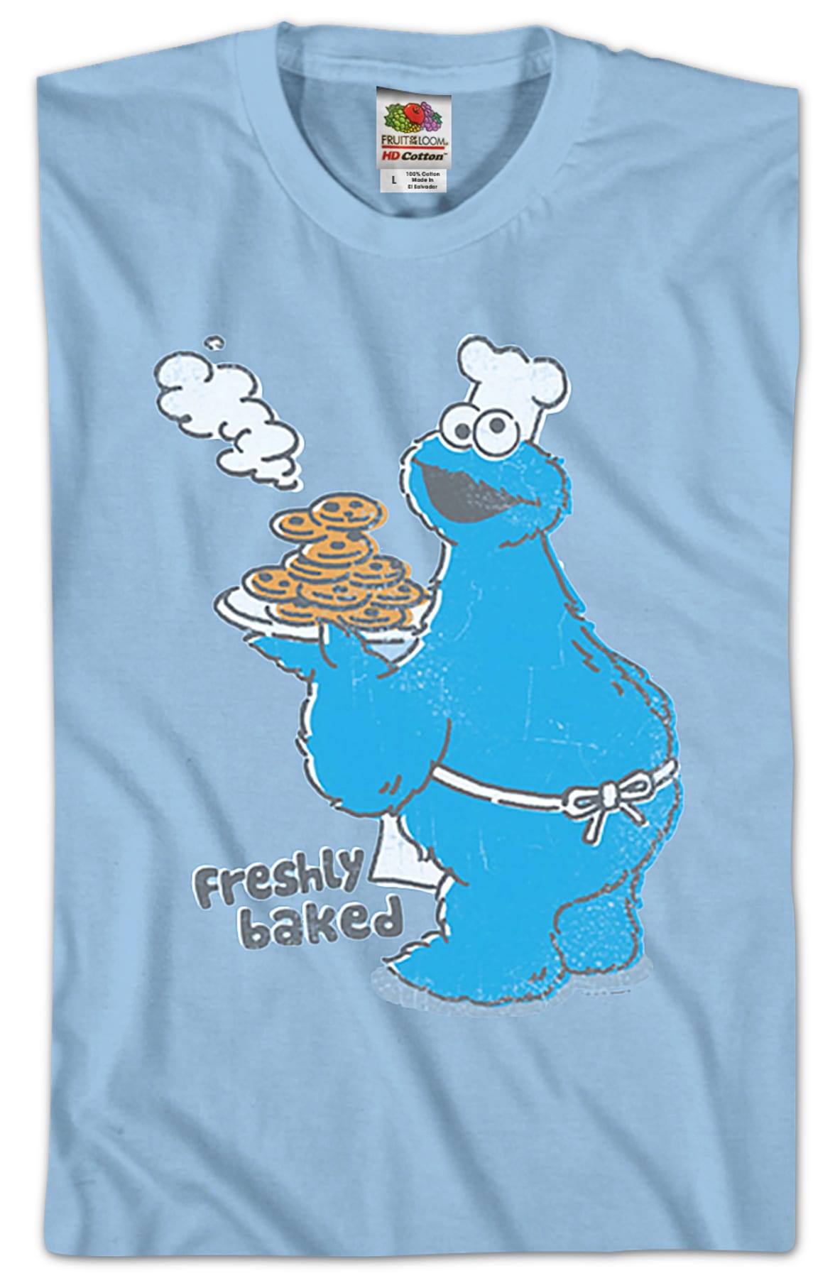 Freshly Baked Cookie Monster Sesame Street T-Shirt Freshly Baked Cookie Monster Sesame Street T-Shirt