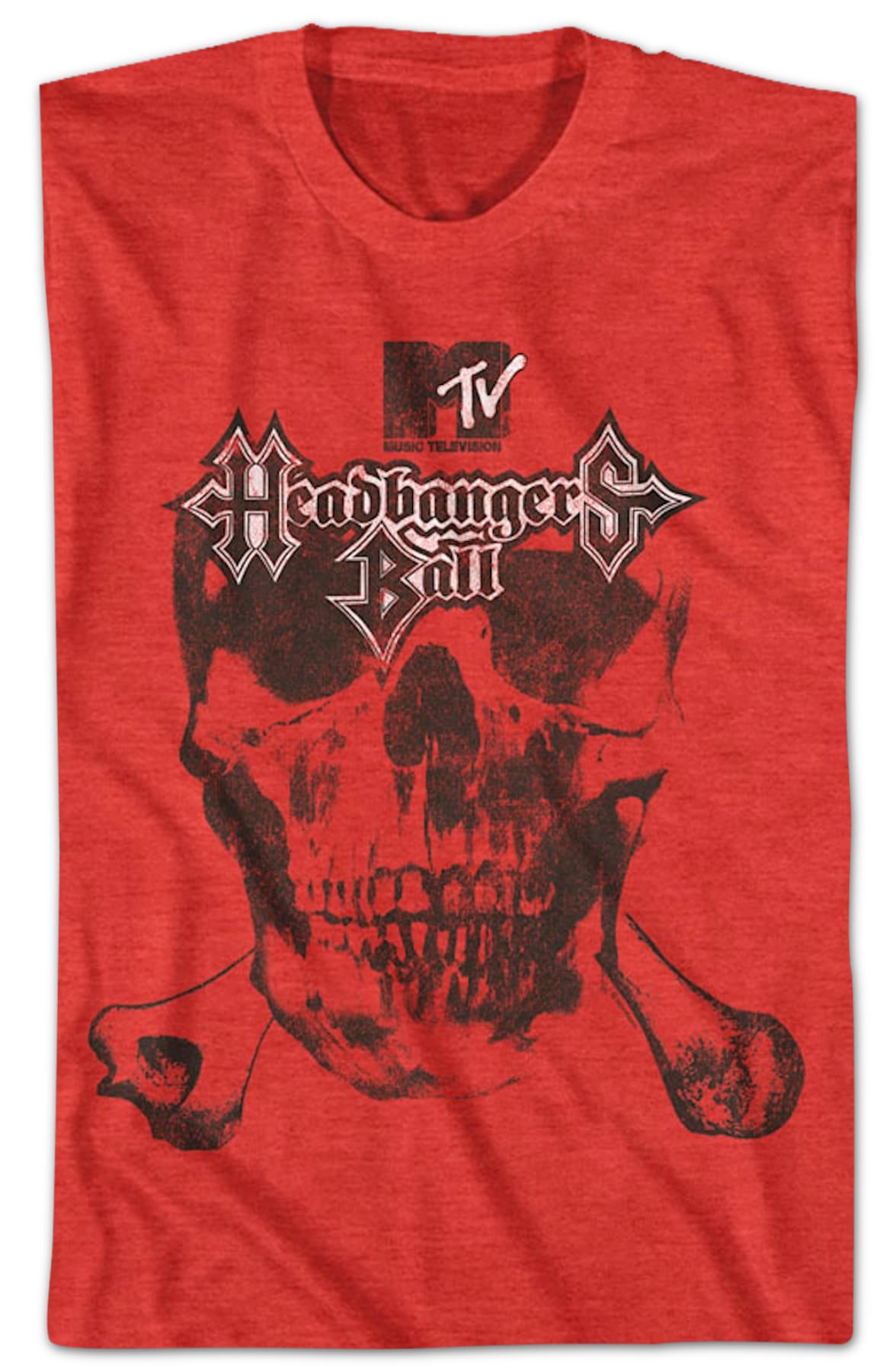 Headbangers Ball Skull MTV Shirt