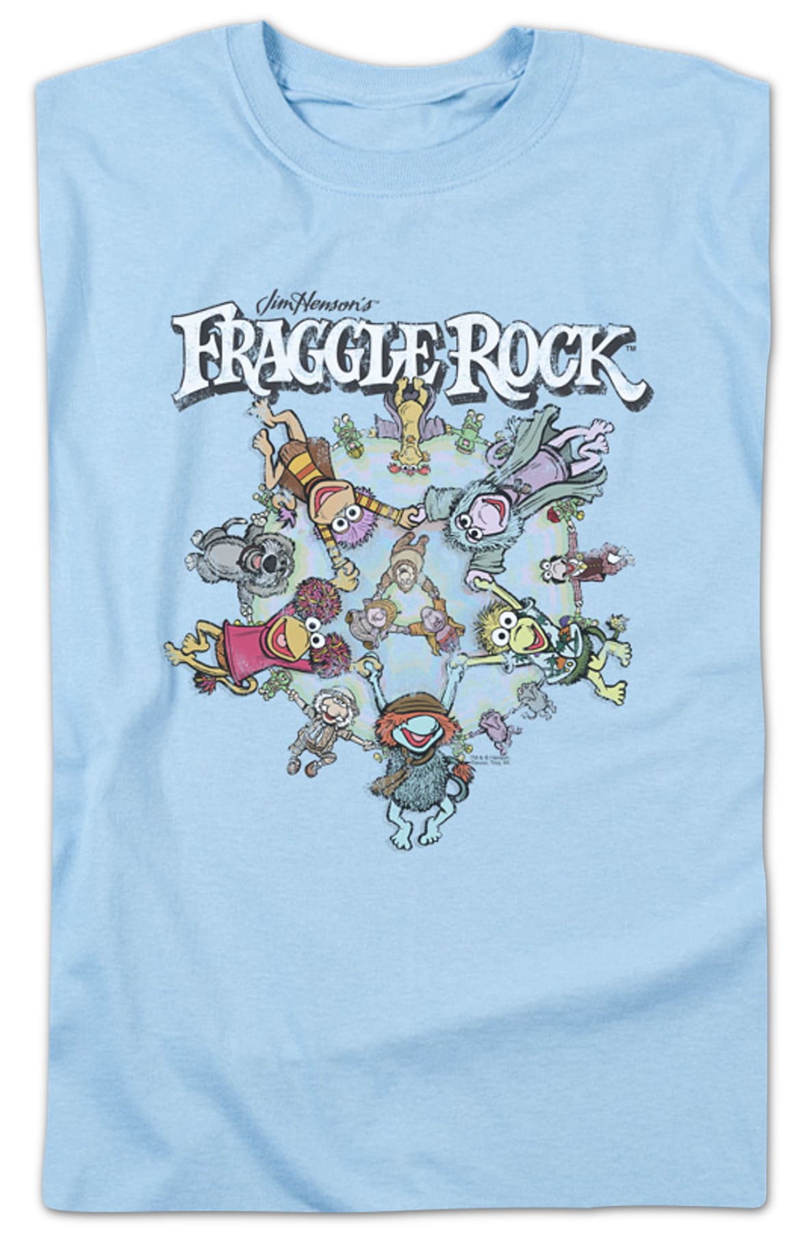 Holding Hands Fraggle Rock T-Shirt