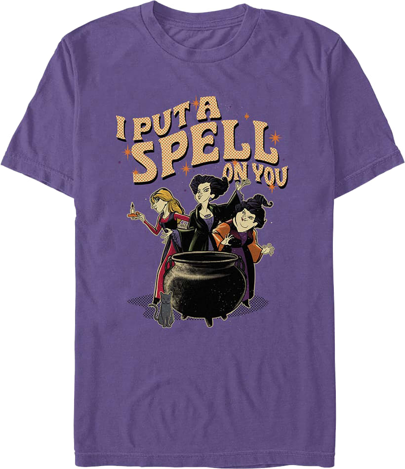 I Put A Spell On You Hocus Pocus T-Shirt