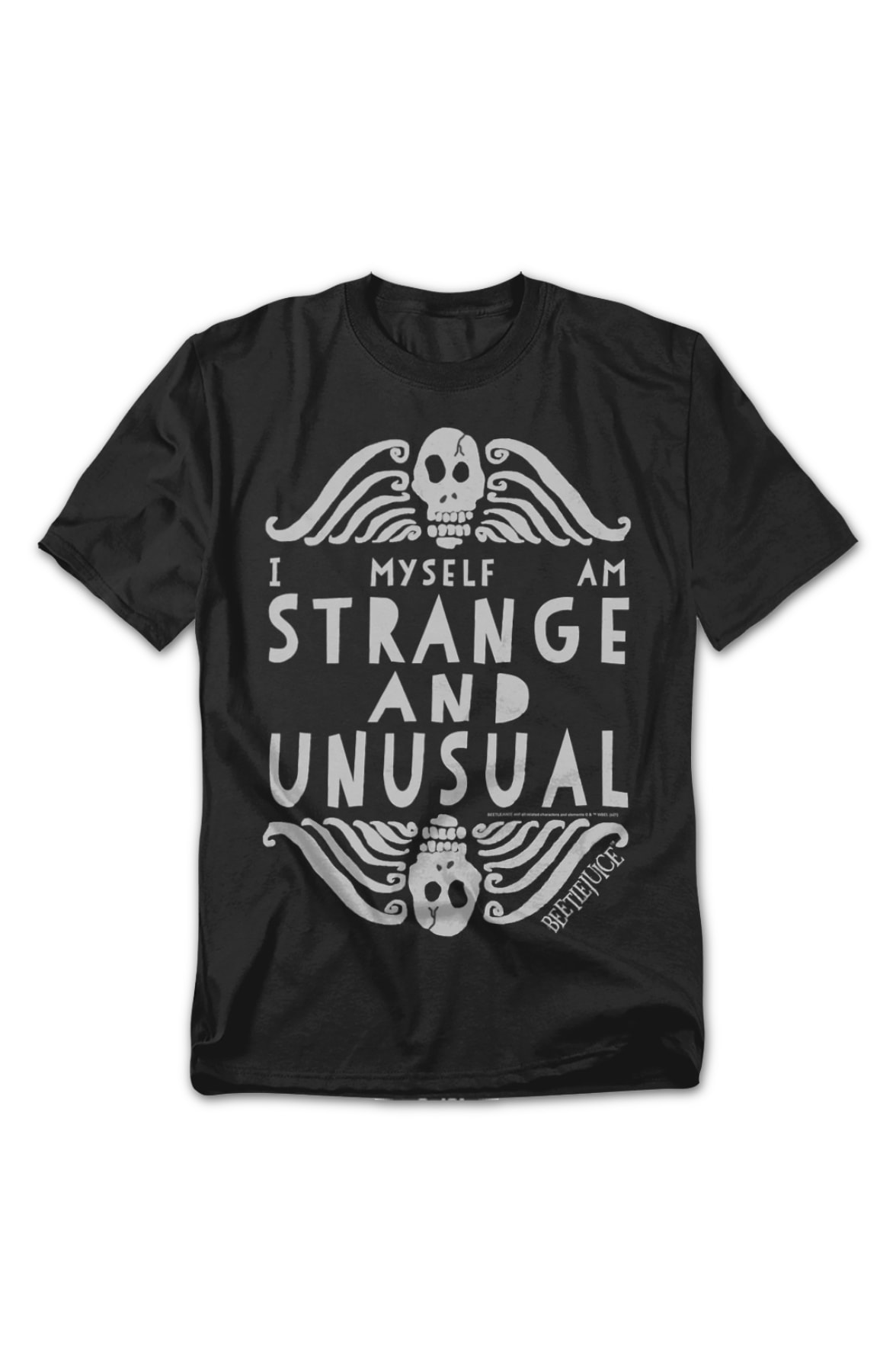 I Myself Am Strange And Unusual Beetlejuice T-Shirt I Myself Am Strange And Unusual Beetlejuice T-Shirt