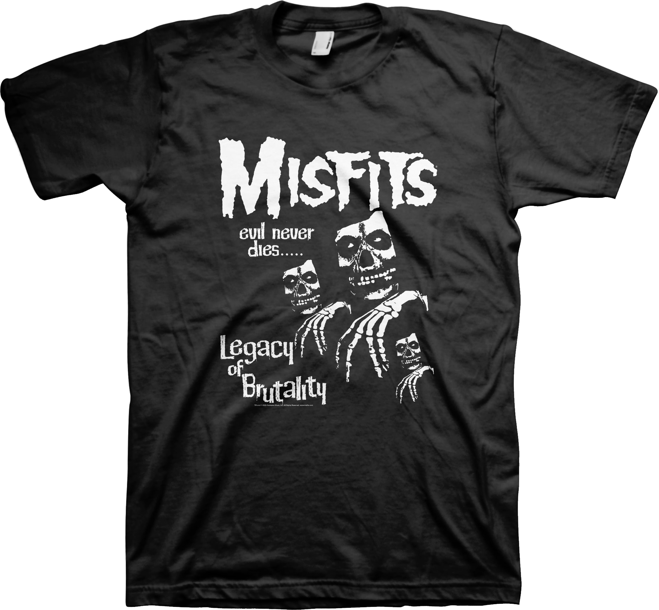 Legacy Of Brutality Evil Cover Misfits T-Shirt
