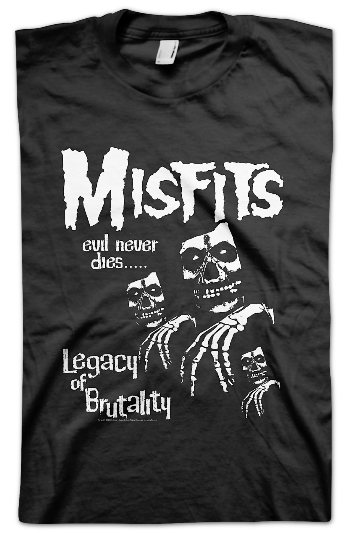 Legacy Of Brutality Evil Cover Misfits T-Shirt