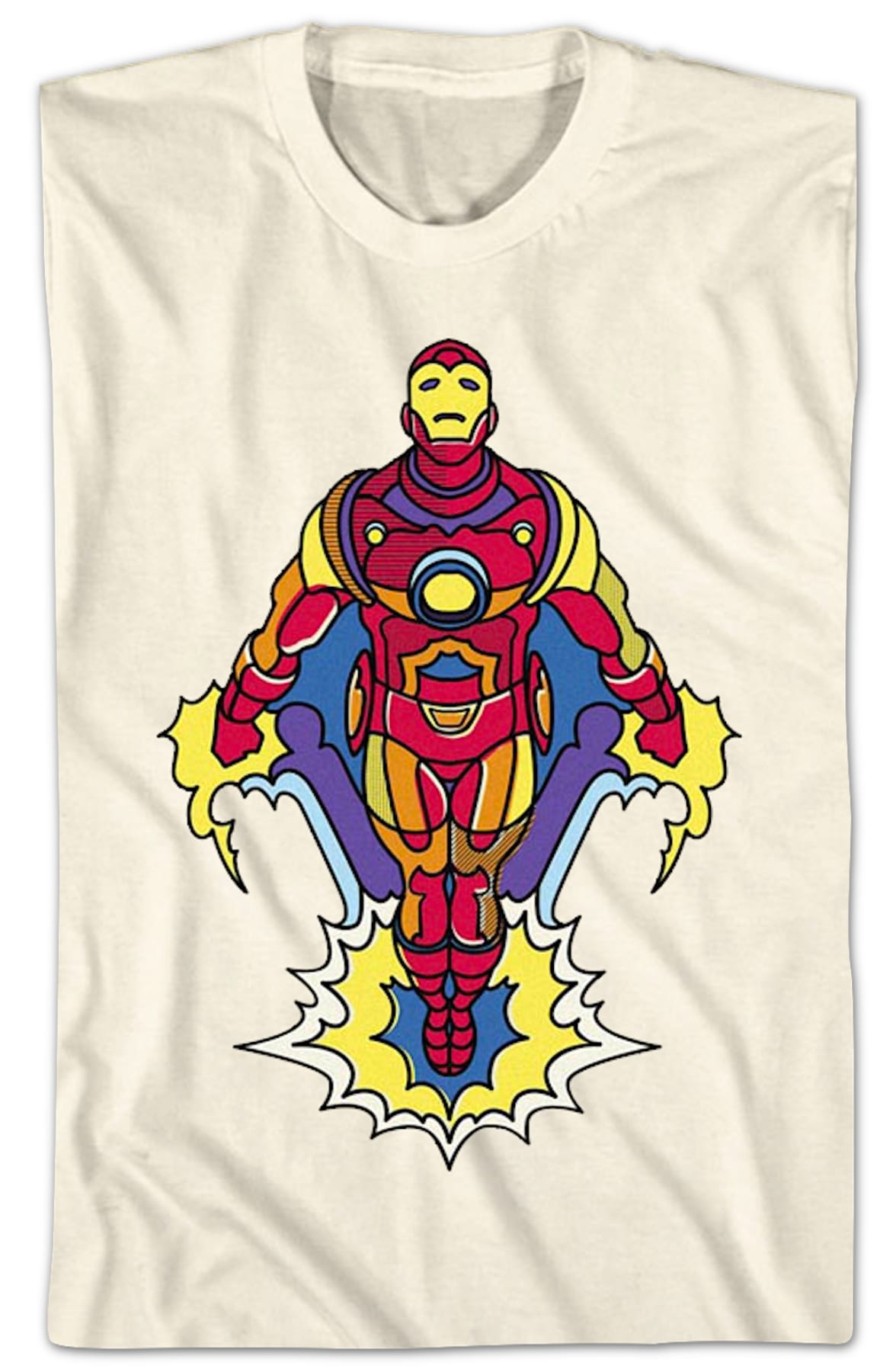 Iron Man Blast Off Marvel Comics T-Shirt