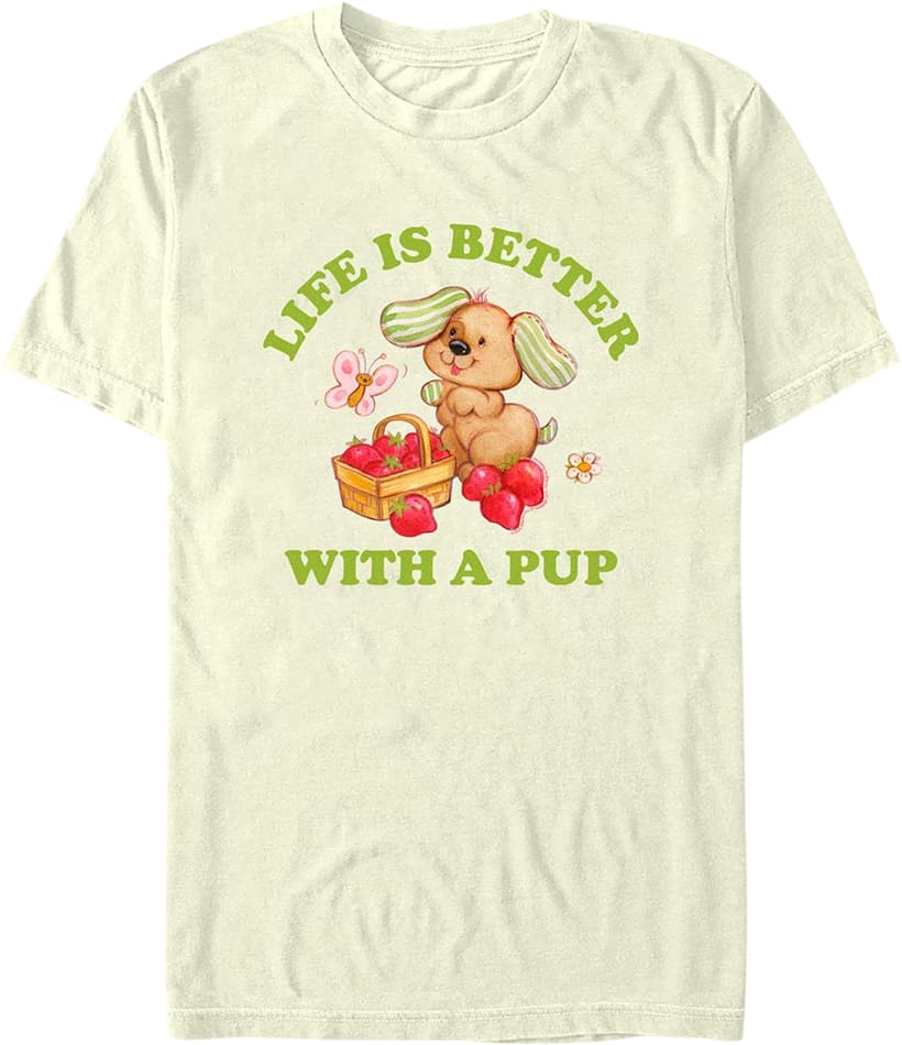 Life Is Better With A Pup Strawberry Shortcake T-Shirt