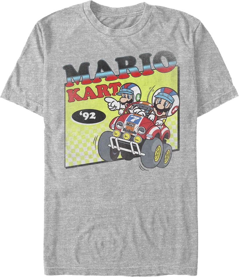 Mario Kart '92 Nintendo T-Shirt