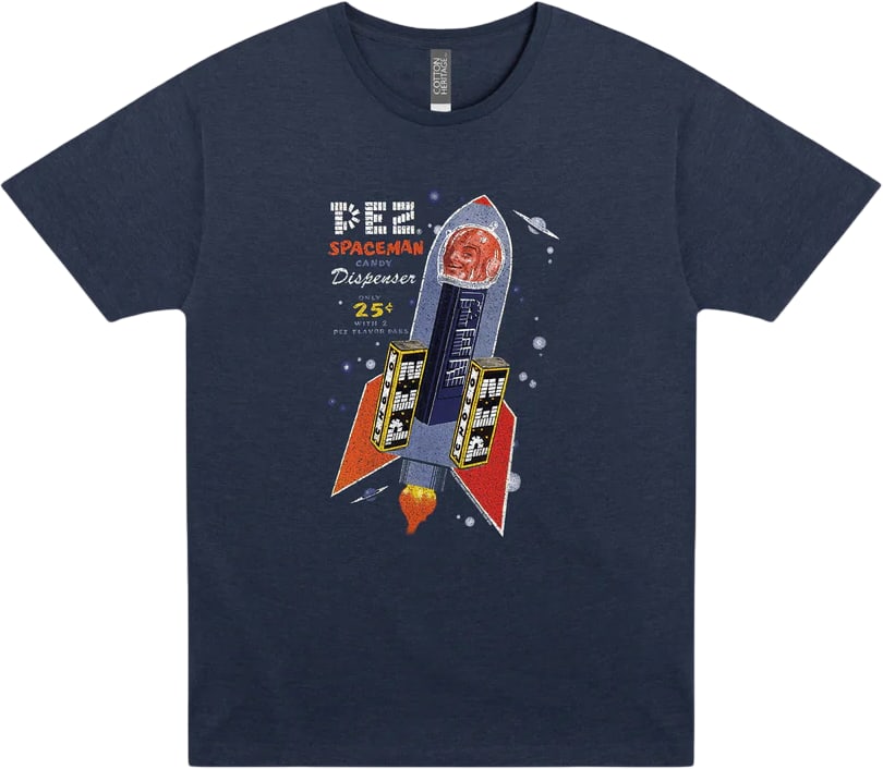 Spaceman Candy Dispenser PEZ T-Shirt