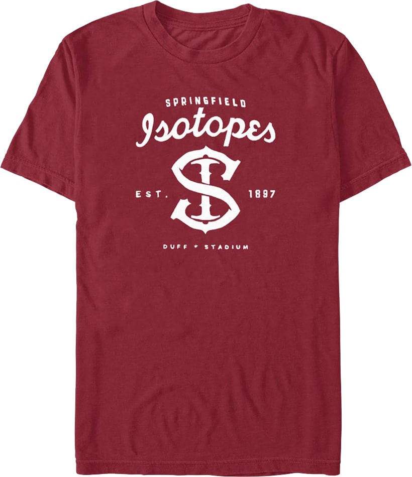 Springfield Isotopes Simpsons T-Shirt
