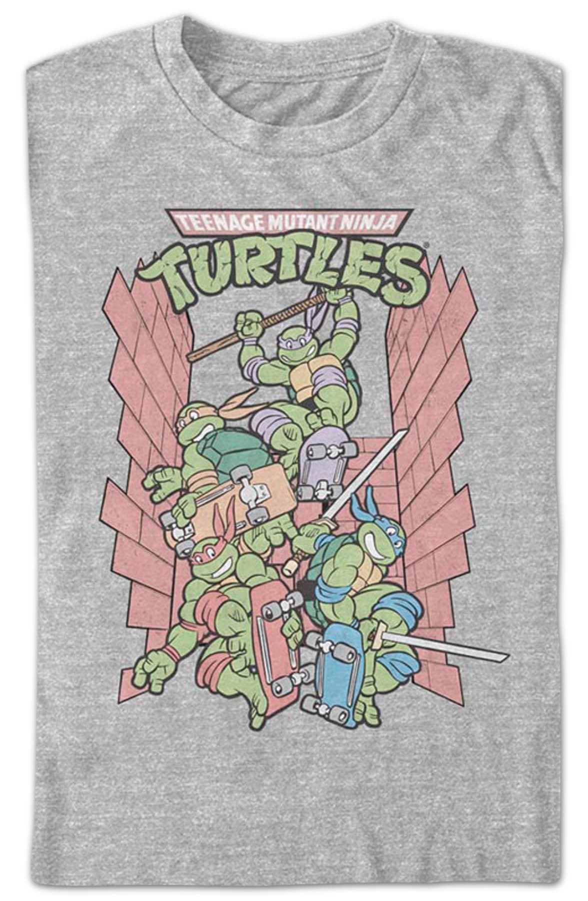 Skateboards Teenage Mutant Ninja Turtles T-Shirt Skateboards Teenage Mutant Ninja Turtles T-Shirt