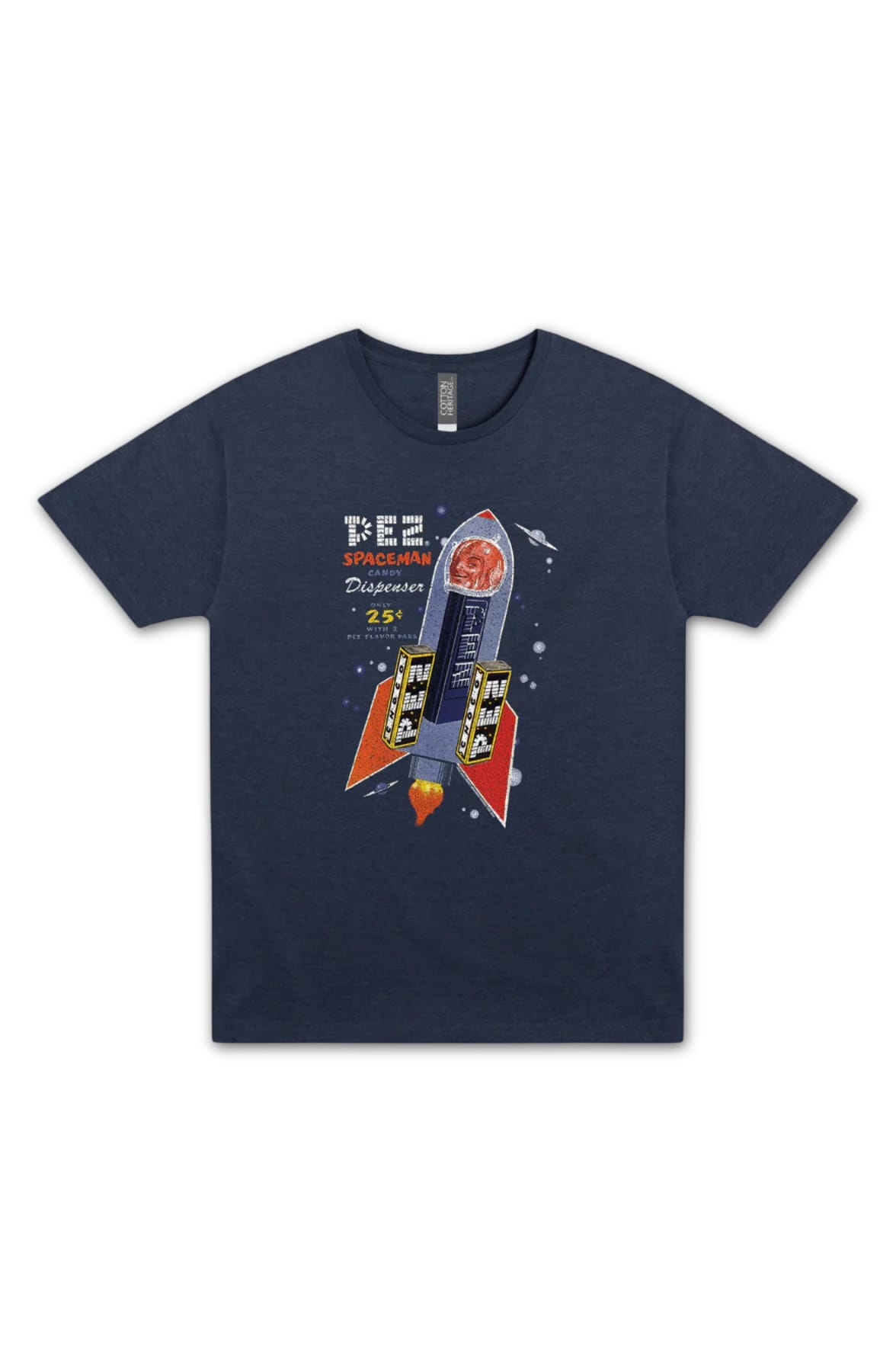 Spaceman Candy Dispenser PEZ T-Shirt Spaceman Candy Dispenser PEZ T-Shirt