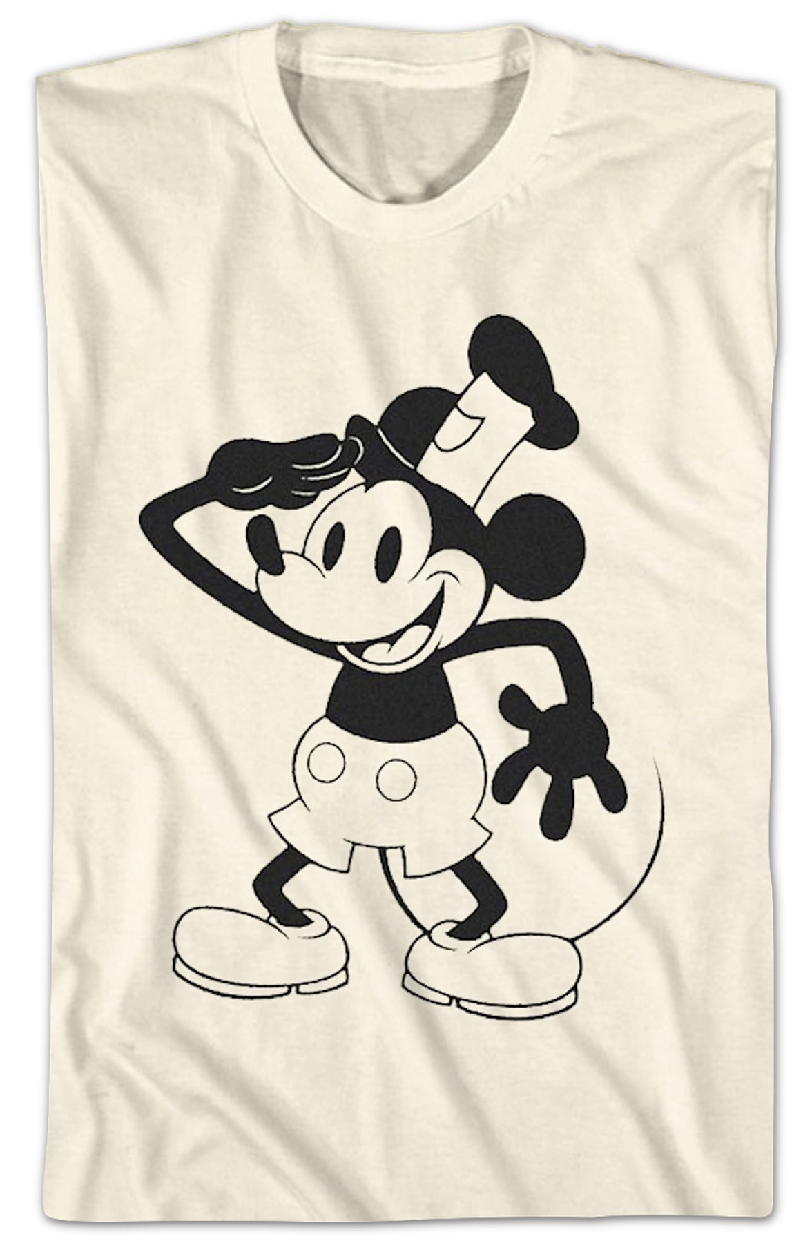Steamboat Willie Salute Disney T-Shirt