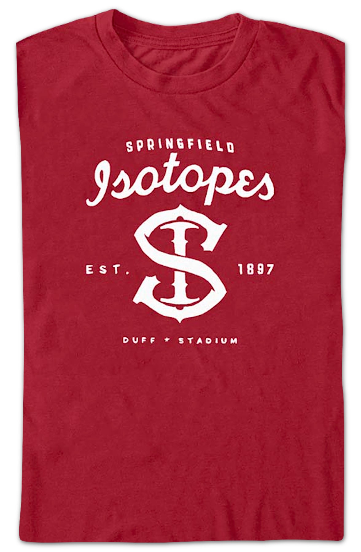 Springfield Isotopes Simpsons T-Shirt Springfield Isotopes Simpsons T-Shirt