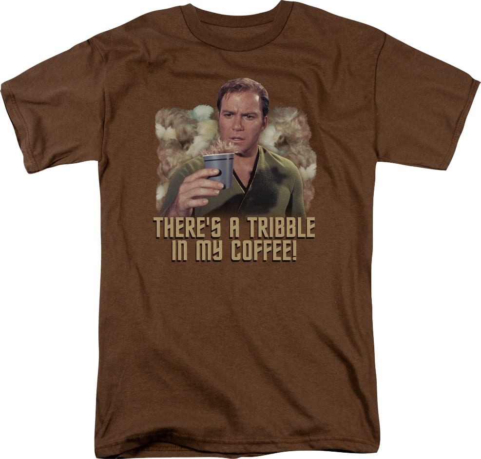 Tribble In My Coffee Star Trek T-Shirt
