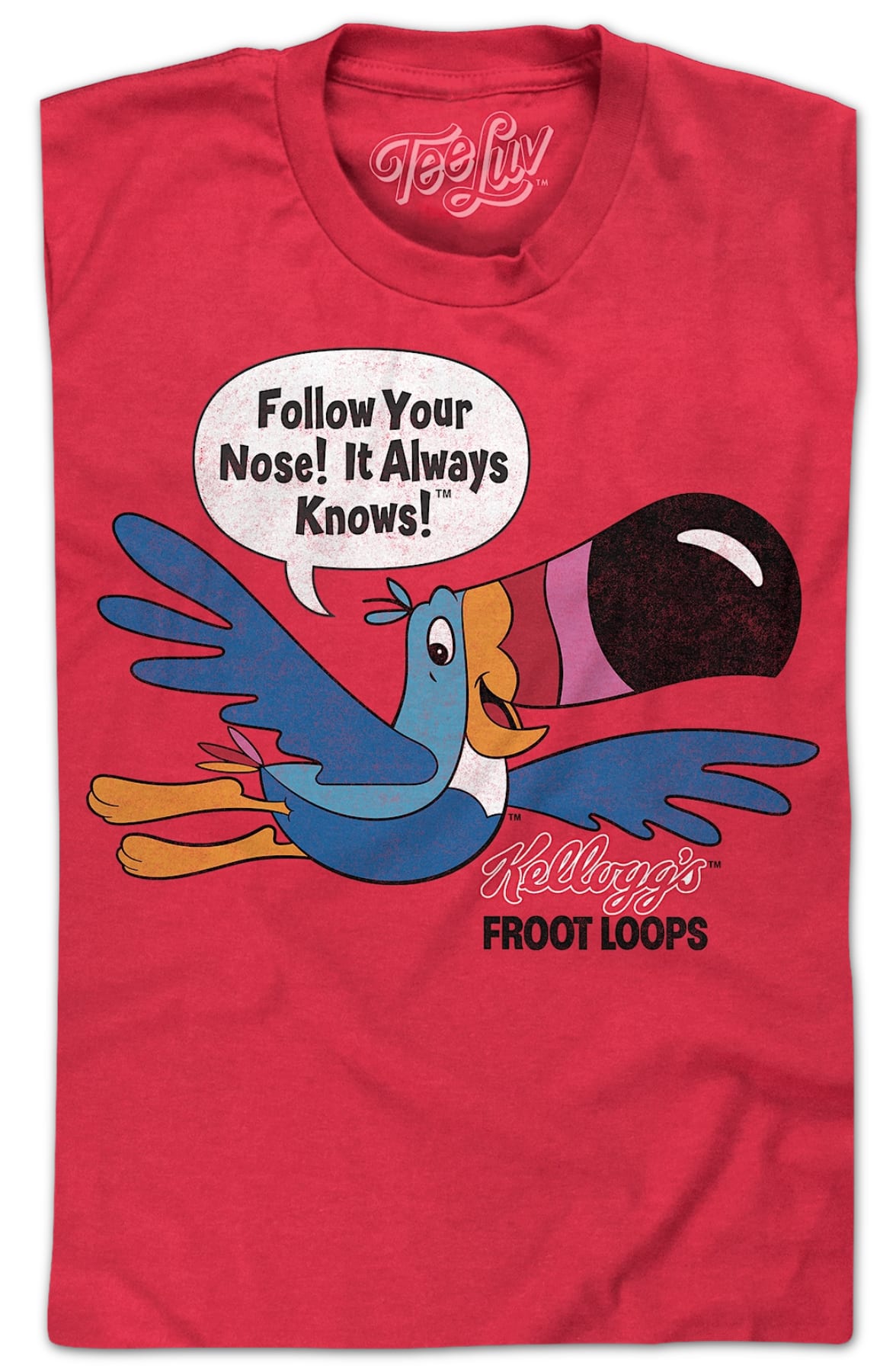 Toucan Sam Follow Your Nose Froot Loops T-Shirt Toucan Sam Follow Your Nose Froot Loops T-Shirt