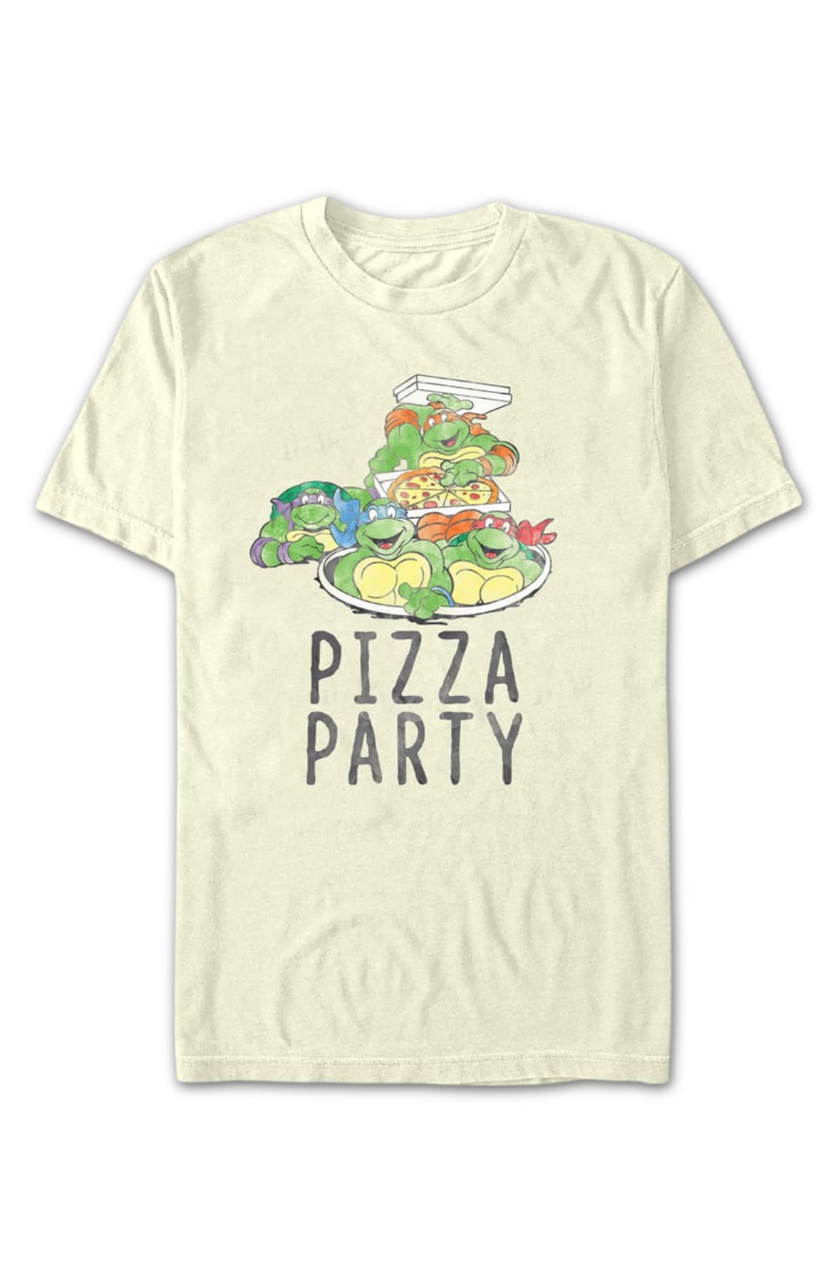 Vintage Pizza Party Teenage Mutant Ninja Turtles T-Shirt