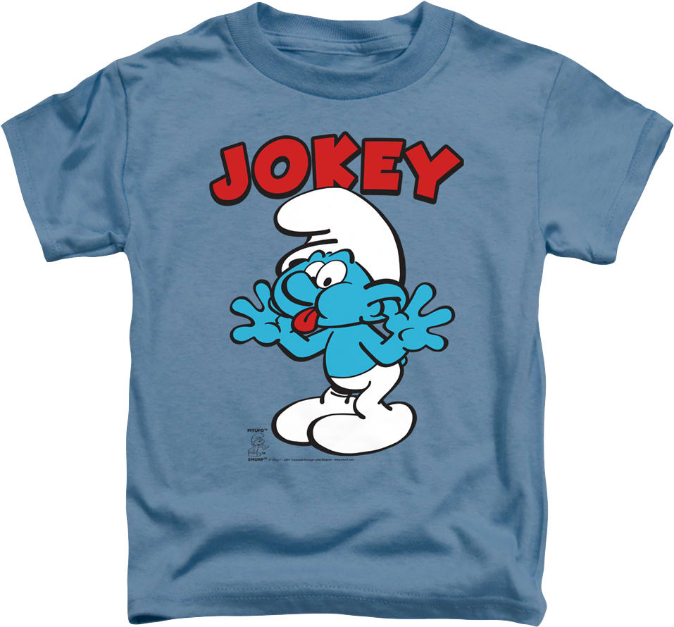 Youth Jokey Smurf Shirt