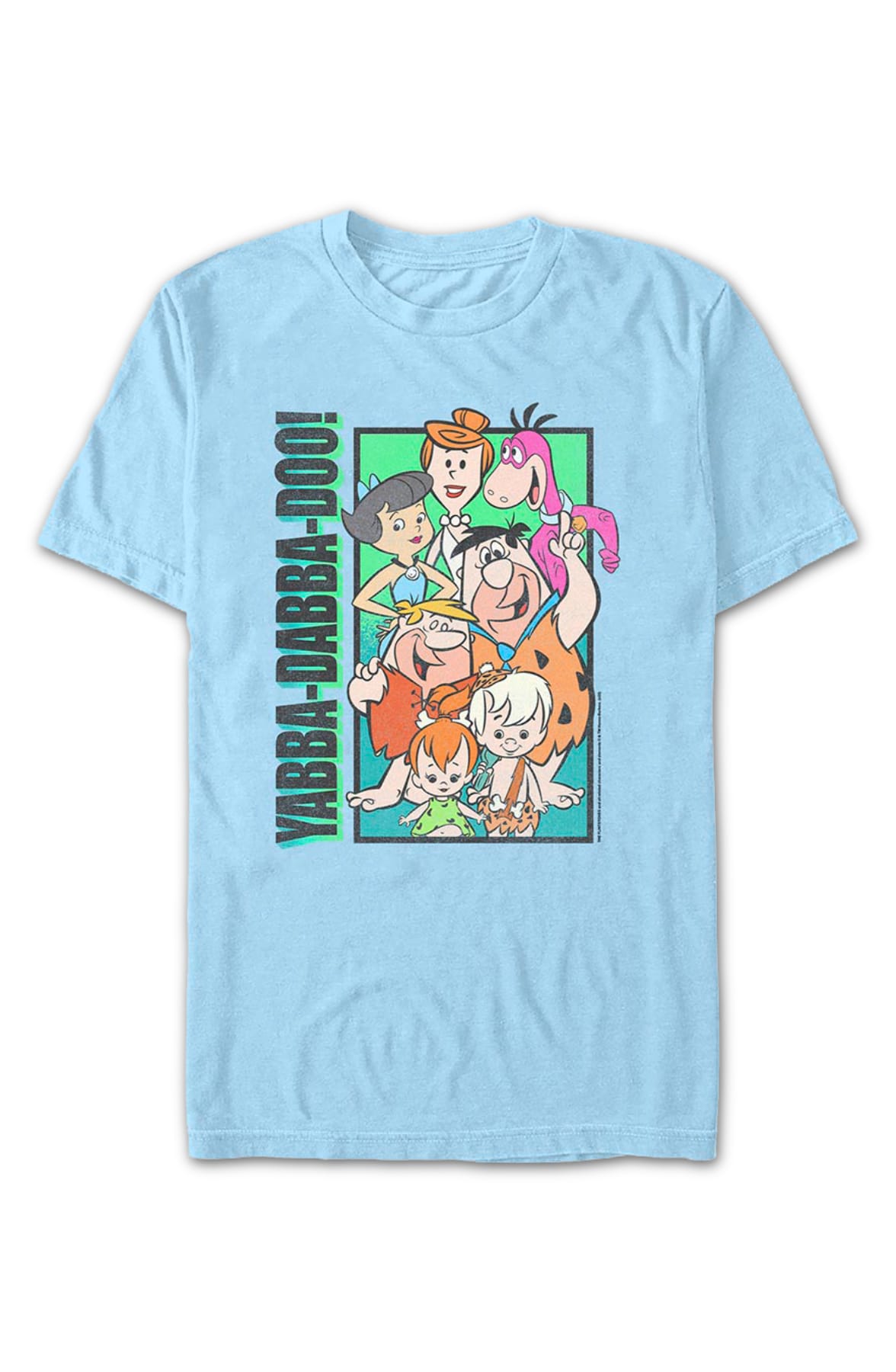 Yabba-Dabba-Doo Collage Flintstones T-Shirt