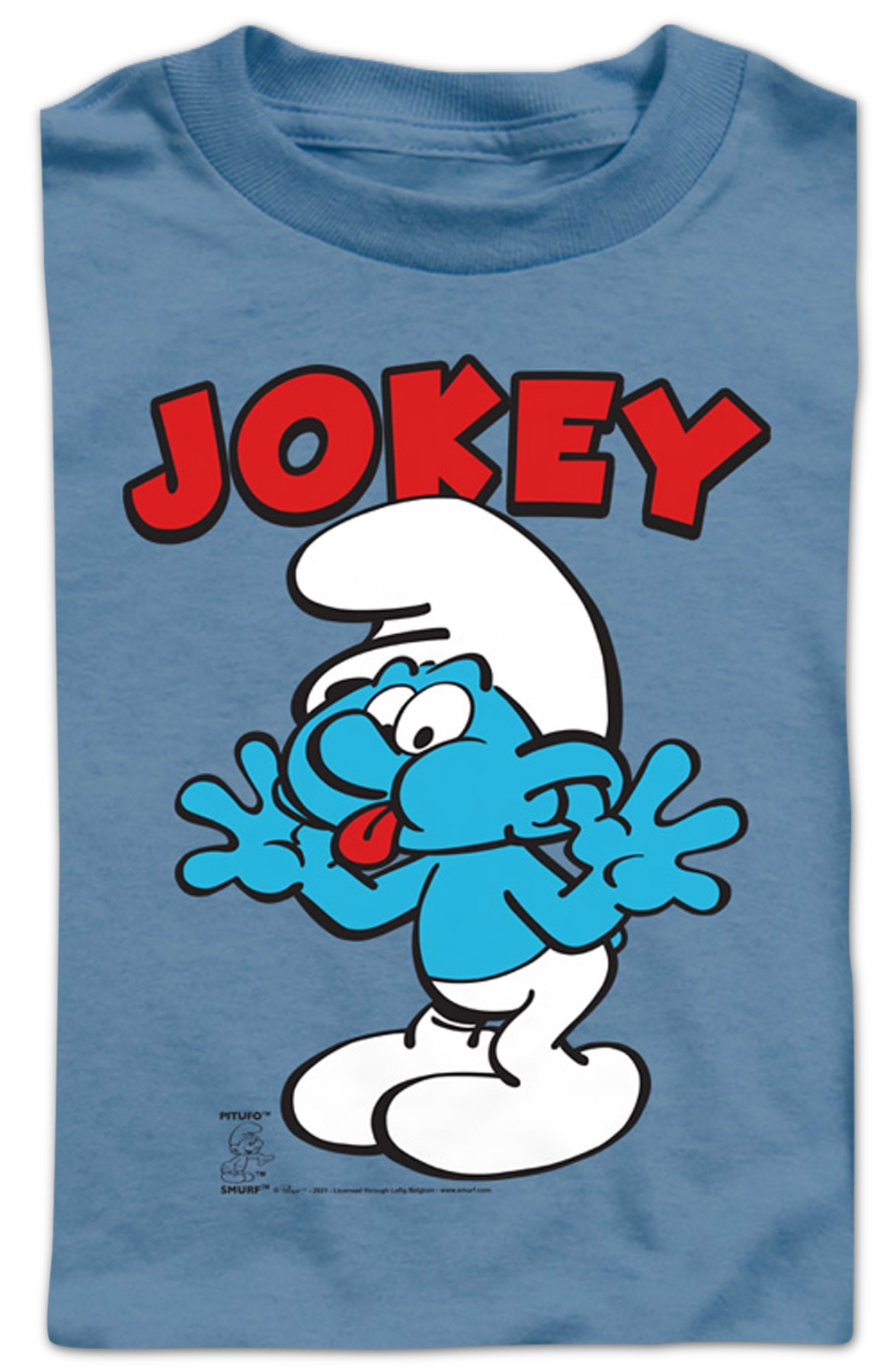 Youth Jokey Smurf Shirt Youth Jokey Smurf Shirt