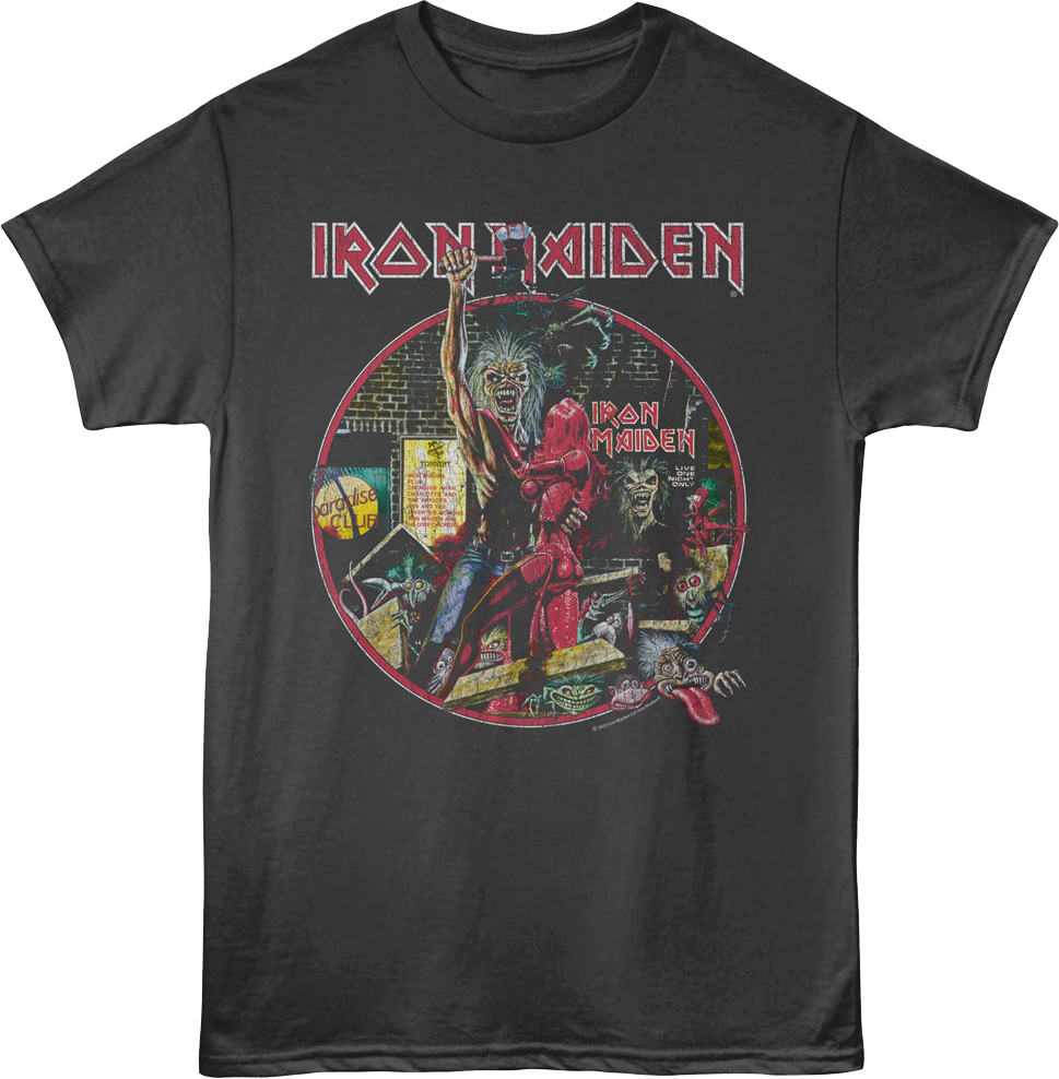 Bring Your Daughter To The Slaughter Iron Maiden T-Shirt