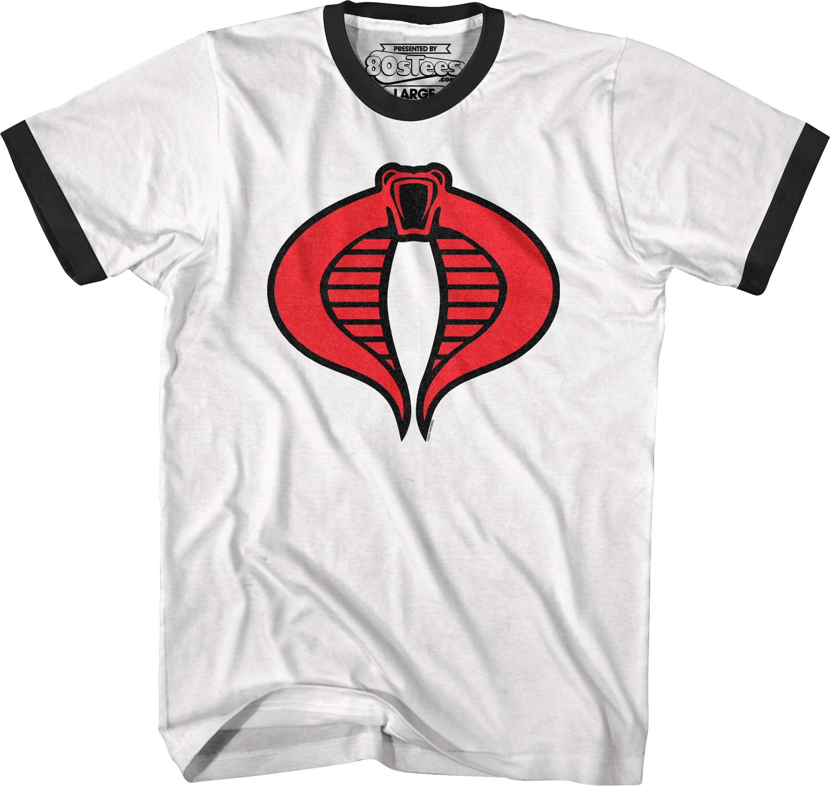 Classic Cobra Logo GI Joe Ringer Shirt