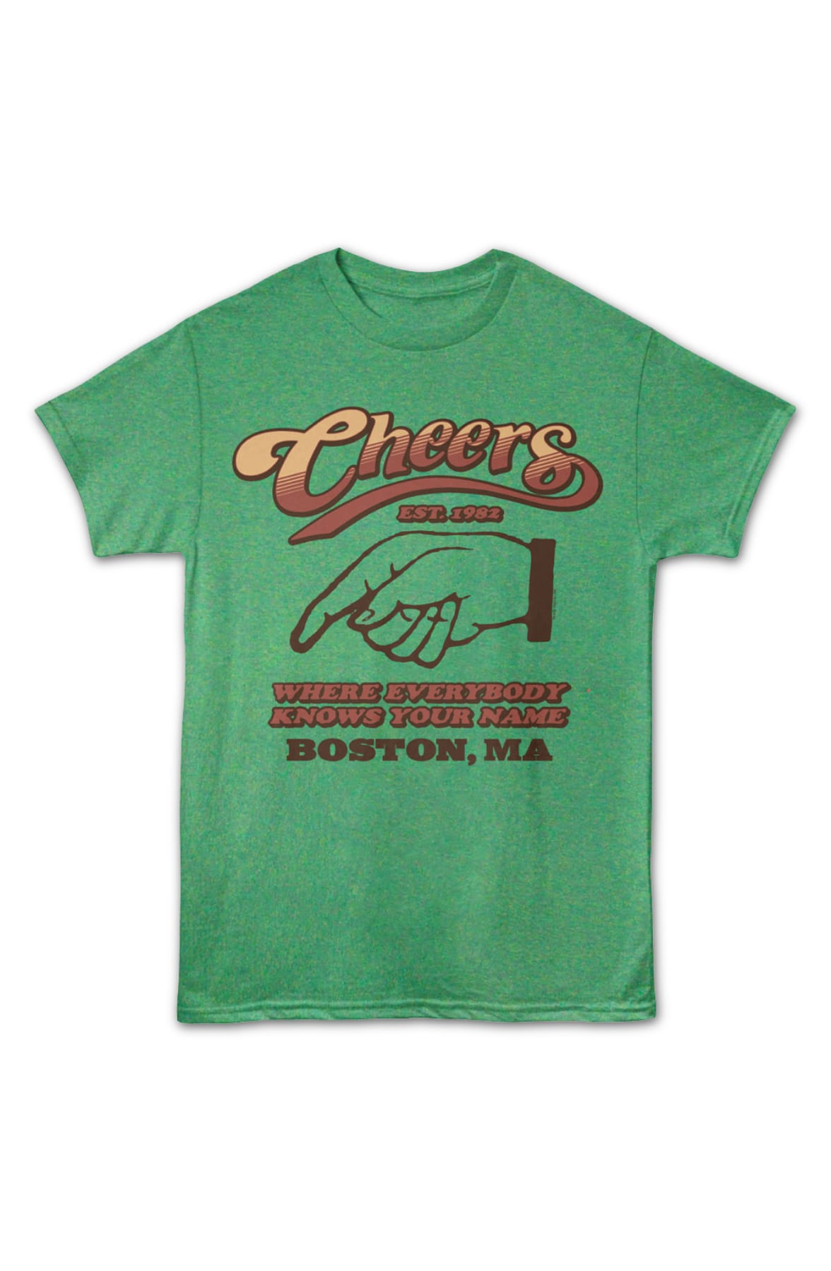 Boston Where Everybody Knows Your Name Cheers T-Shirt Boston Where Everybody Knows Your Name Cheers T-Shirt