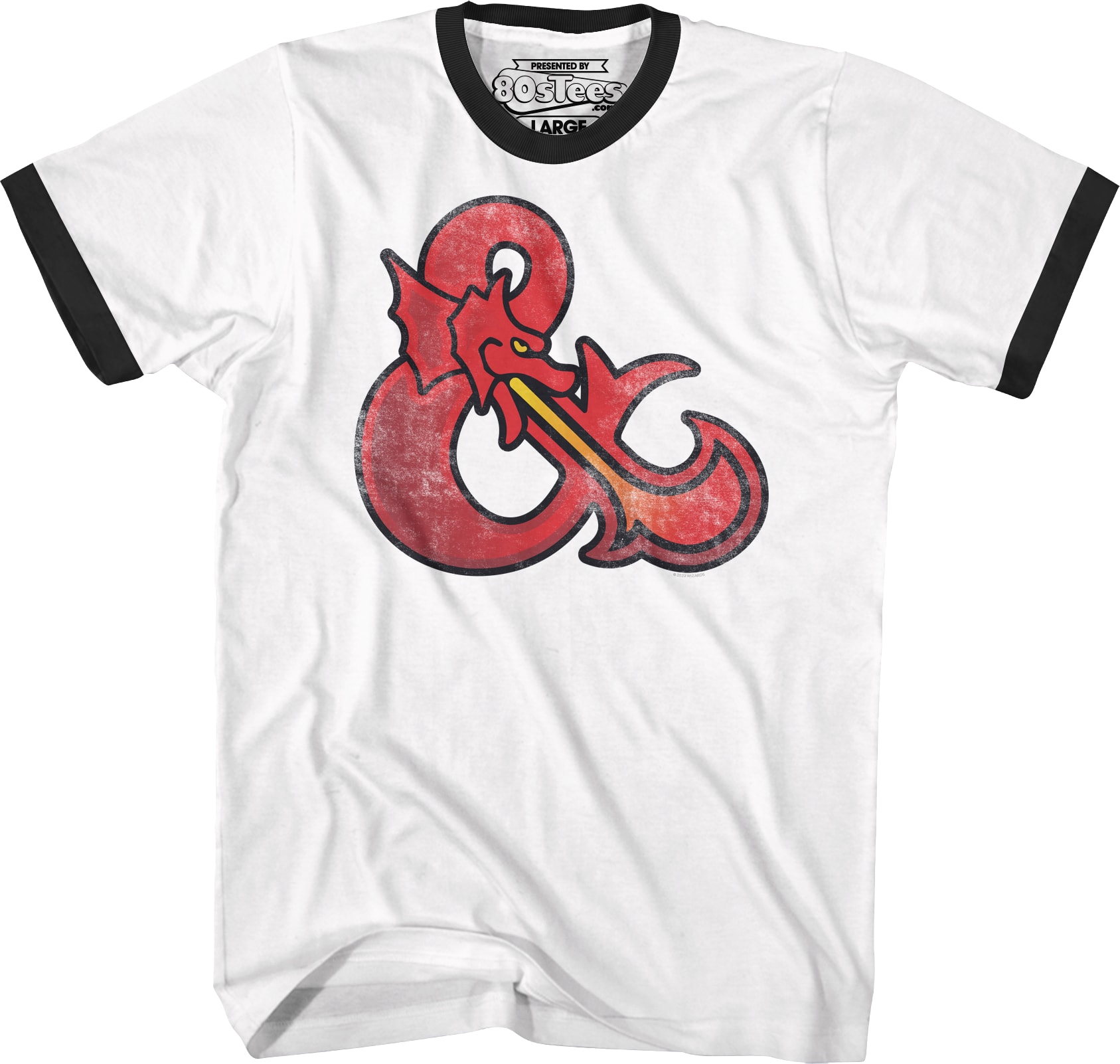 Dungeons & Dragons Logo Ringer Shirt