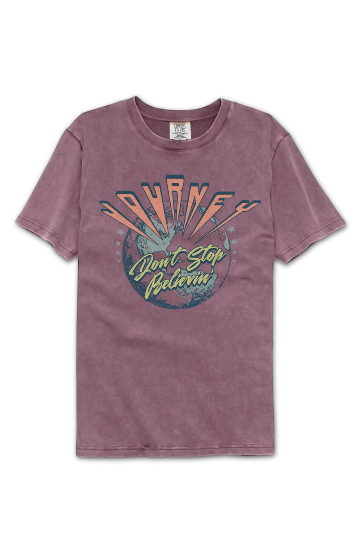 Don't Stop Believin' Journey Comfort Colors Brand T-Shirt
