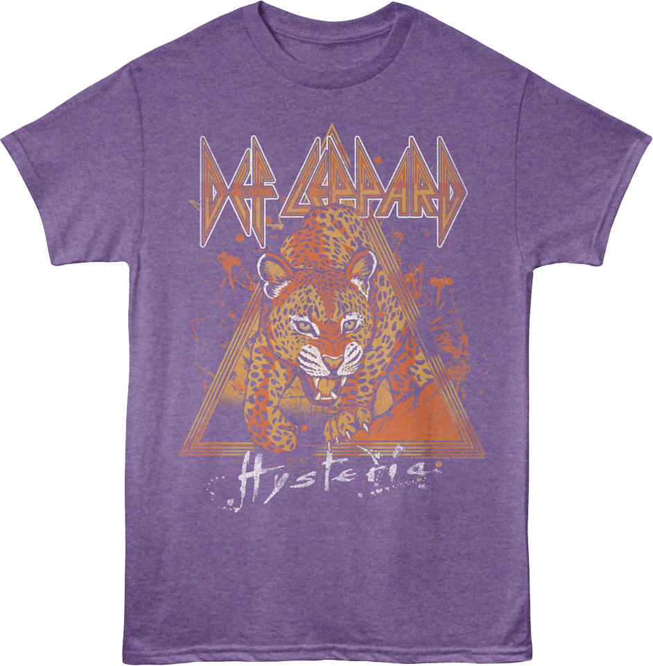 Hysteria Leopard Def Leppard T-Shirt