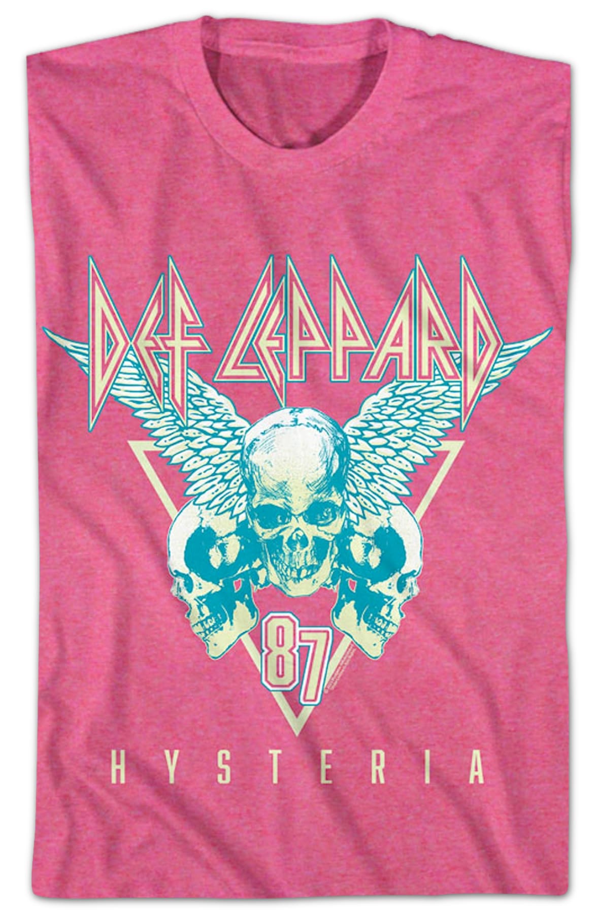 Hysteria Skulls Def Leppard T-Shirt Hysteria Skulls Def Leppard T-Shirt
