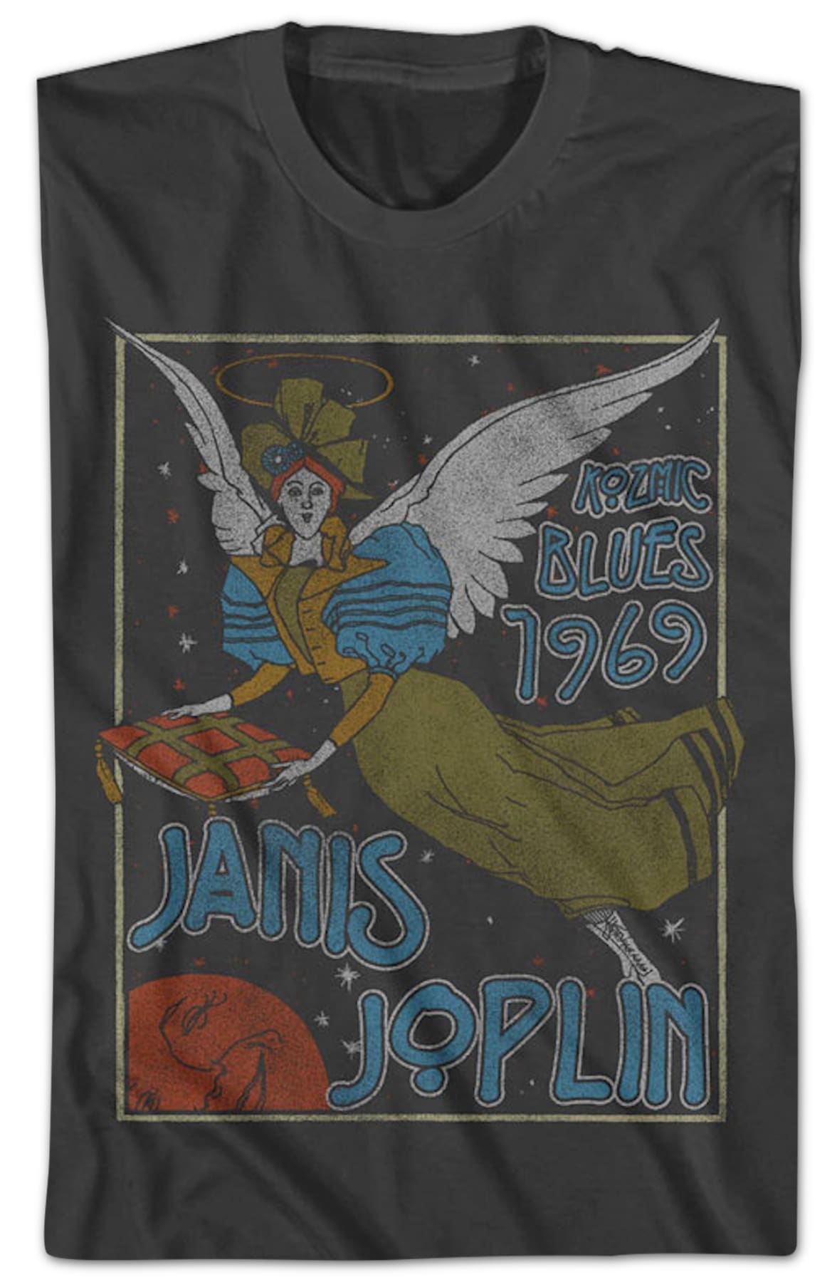 Kosmic Blues 1969 Janis Joplin T-Shirt Kosmic Blues 1969 Janis Joplin T-Shirt