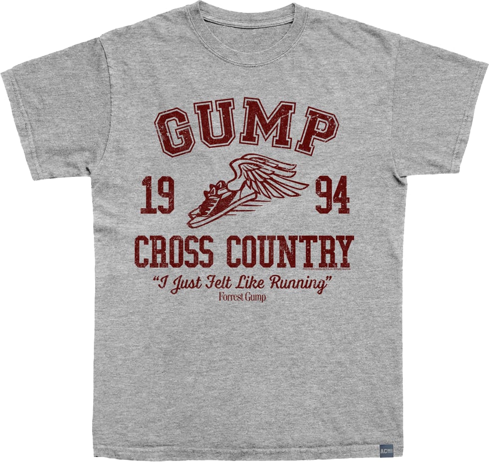 Made In USA 1994 Cross Country Forrest Gump T-Shirt