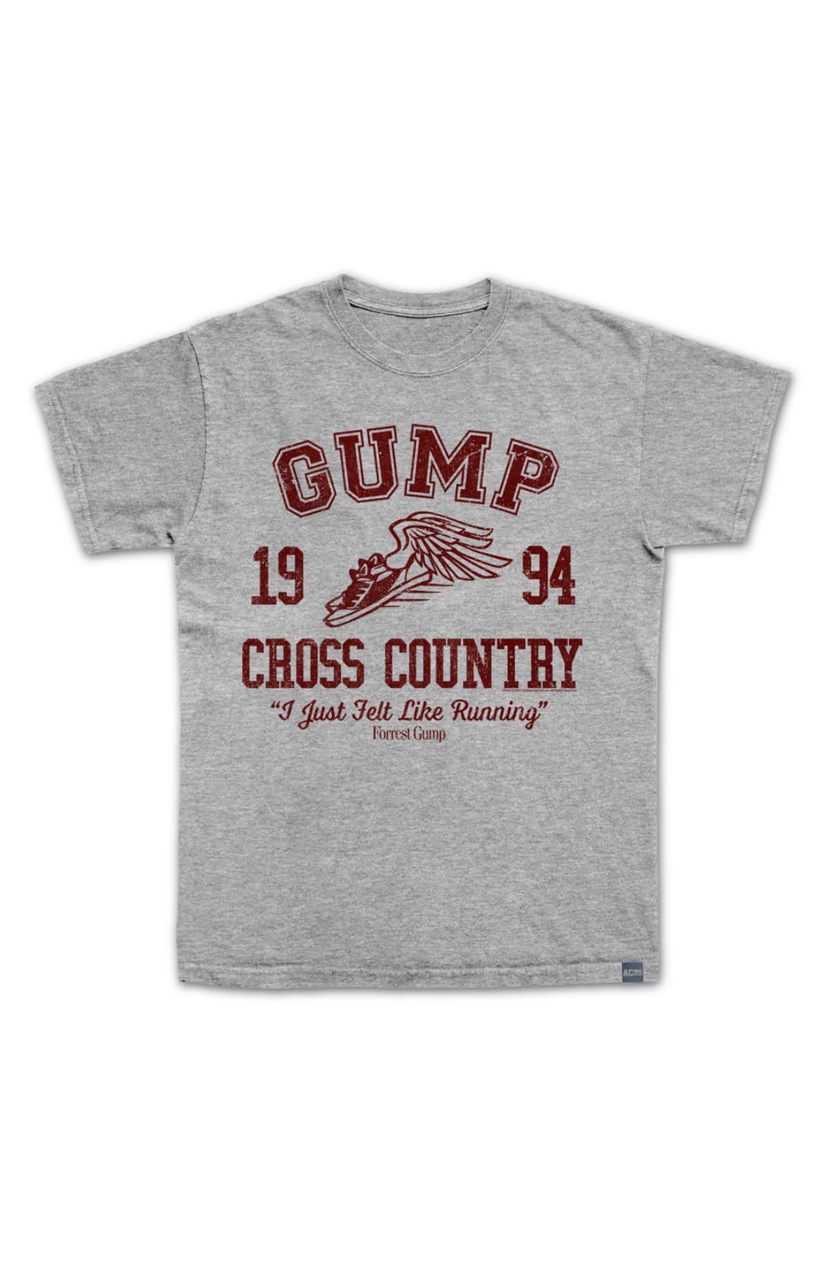 Made In USA 1994 Cross Country Forrest Gump T-Shirt