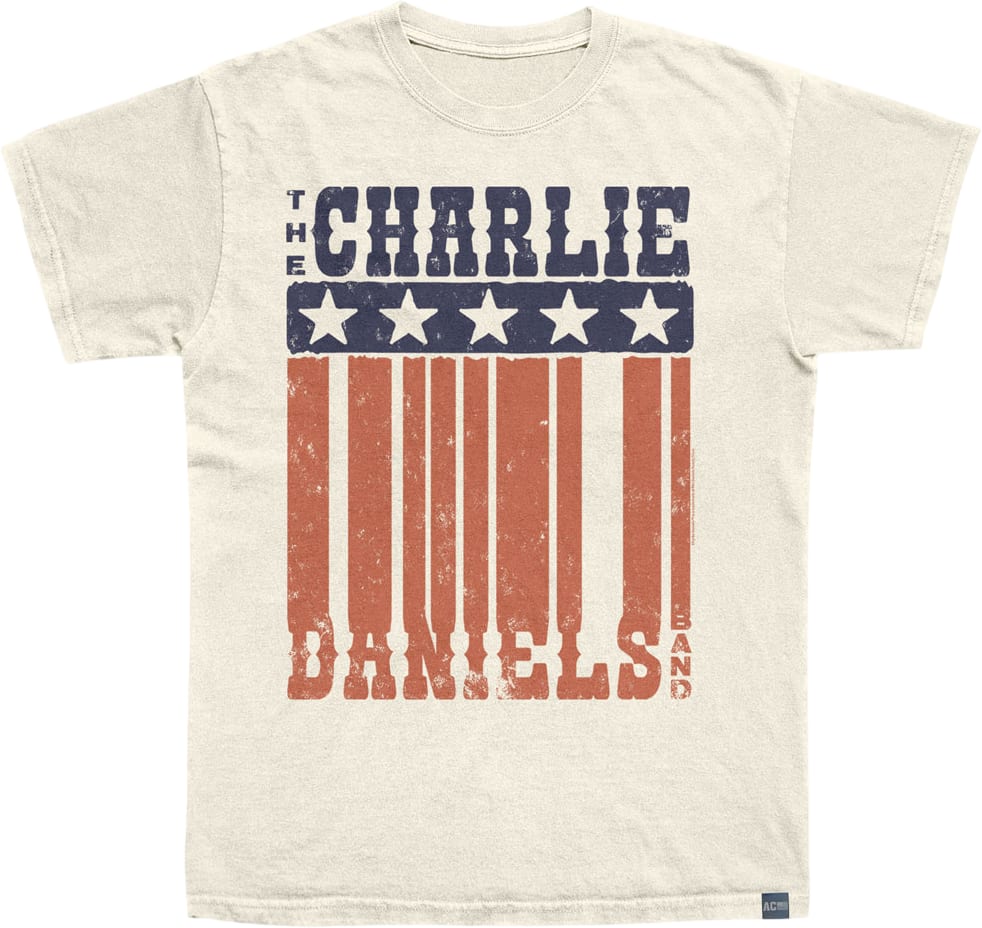 Made In USA Flag Charlie Daniels T-Shirt