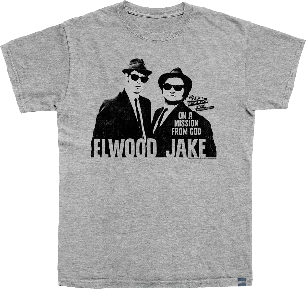 Made In USA On A Mission From God The Blues Brothers T-Shirt
