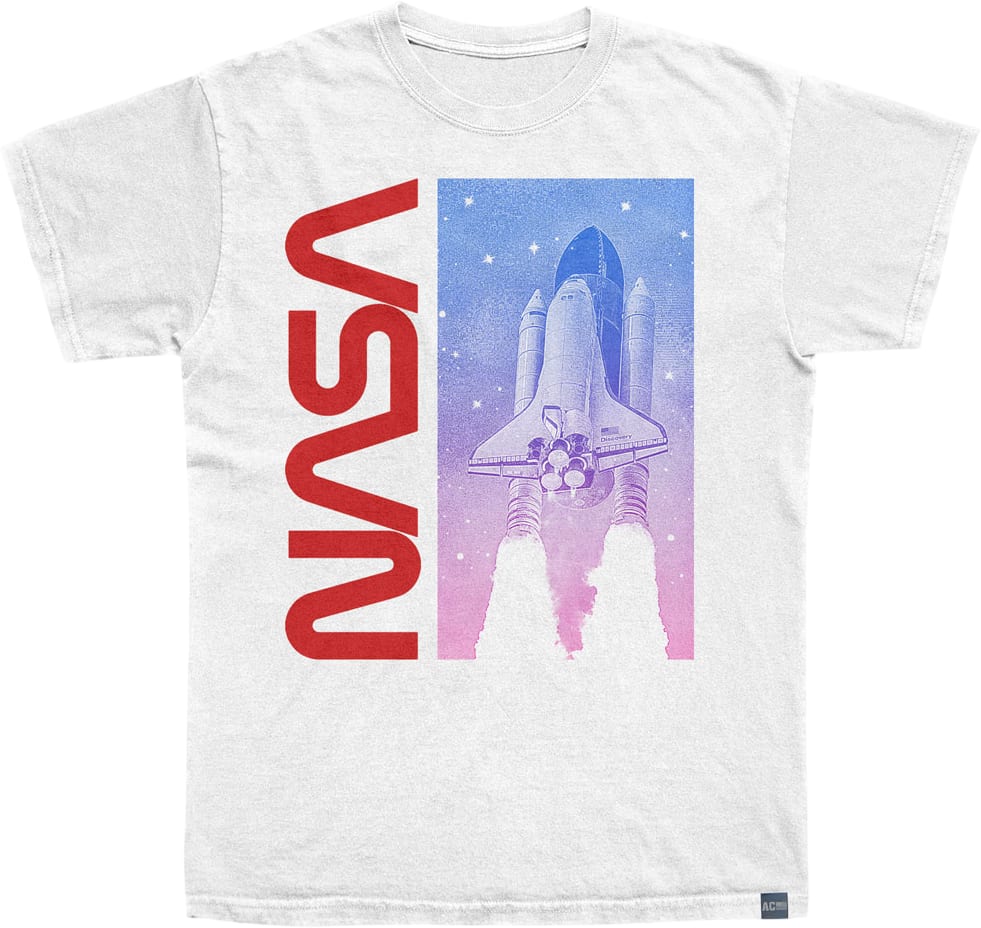 Made In USA Shuttle In Flight NASA T-Shirt