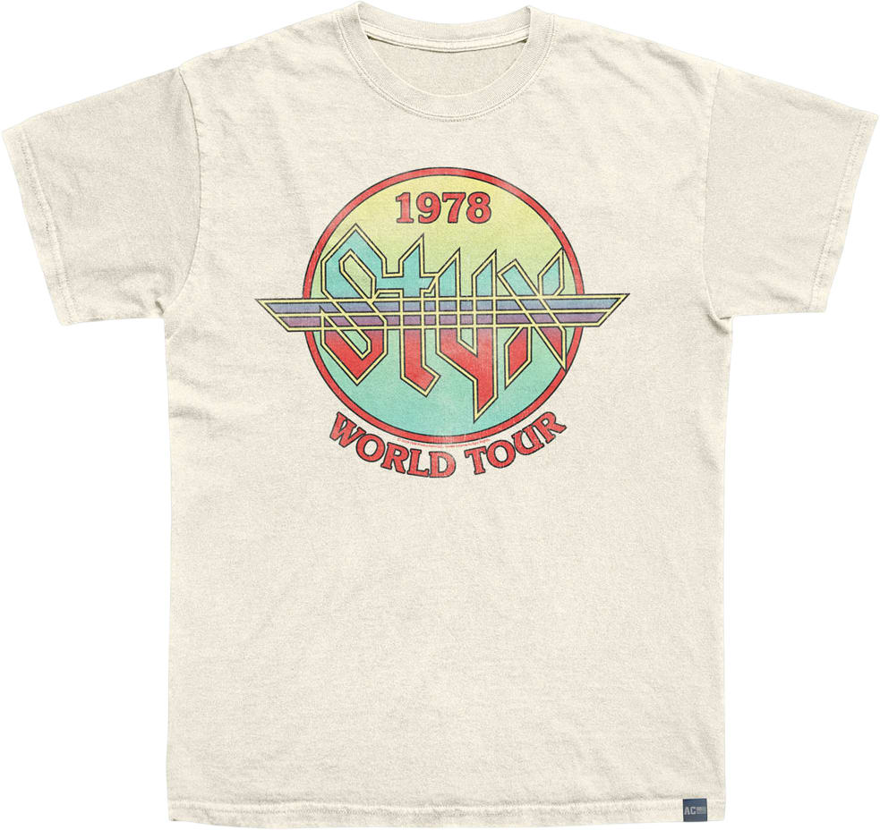 Made In USA World Tour 1978 Styx T-Shirt