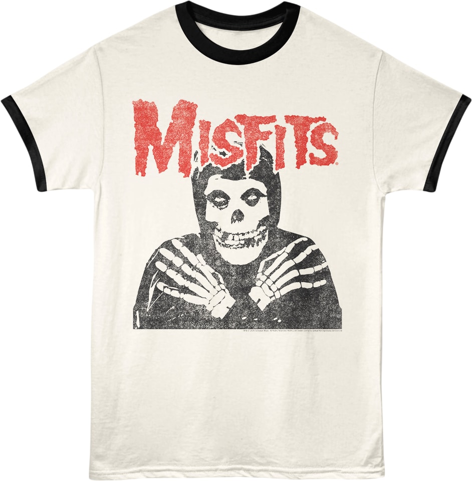 Misfits Crossed Arms Ringer Shirt