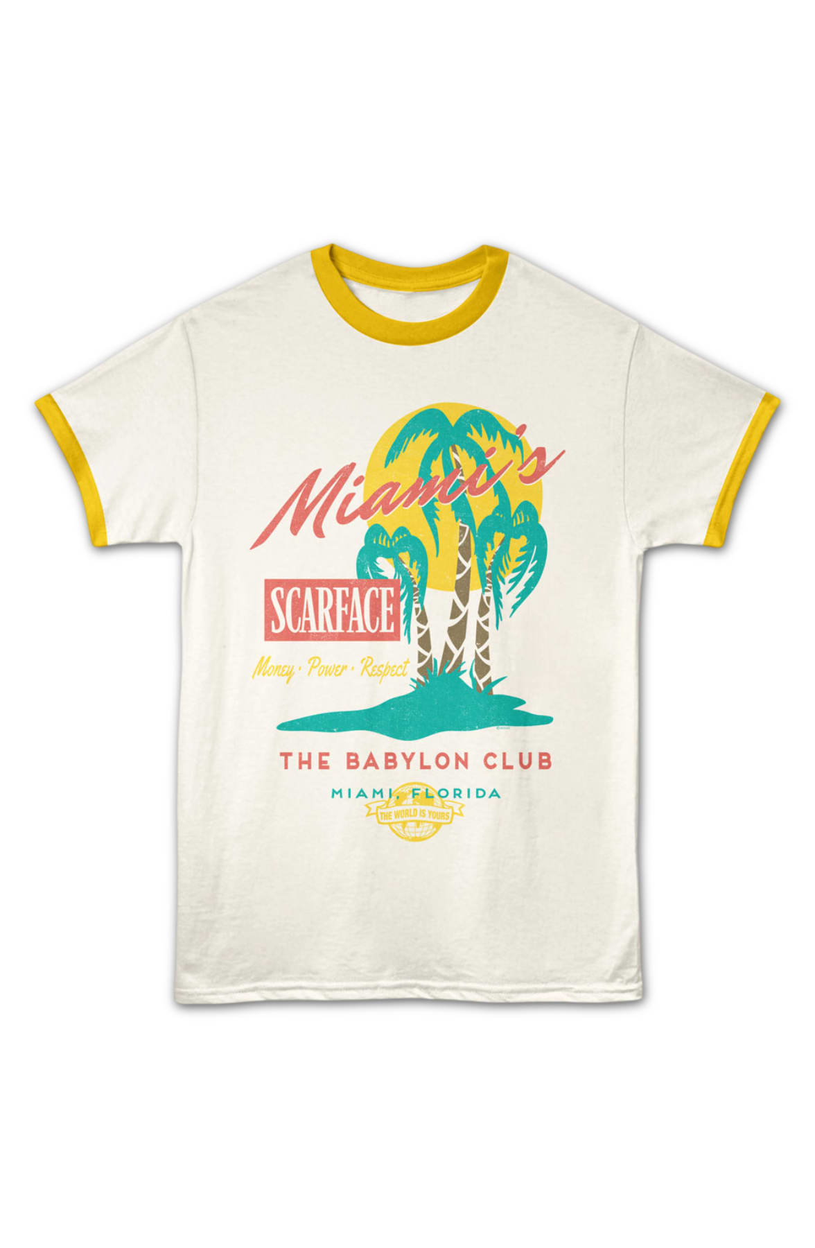 Miami's Babylon Club Scarface Ringer Shirt
