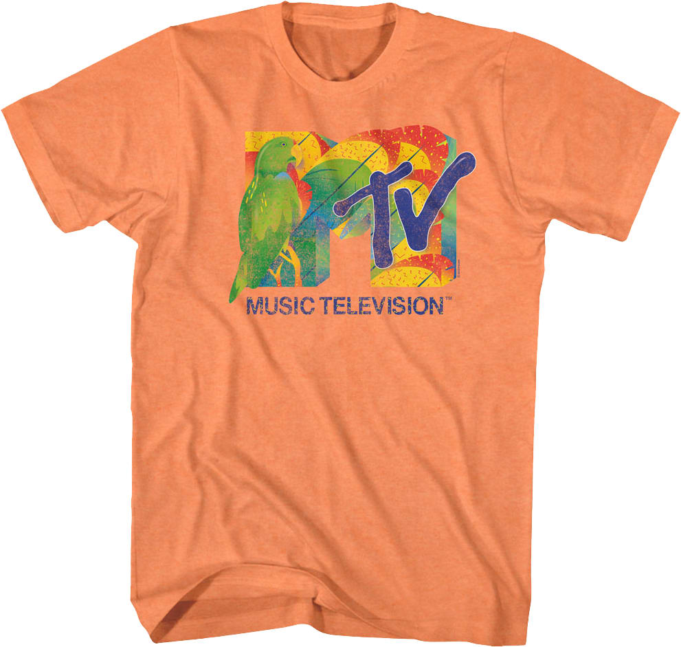 Parrot Logo MTV Shirt