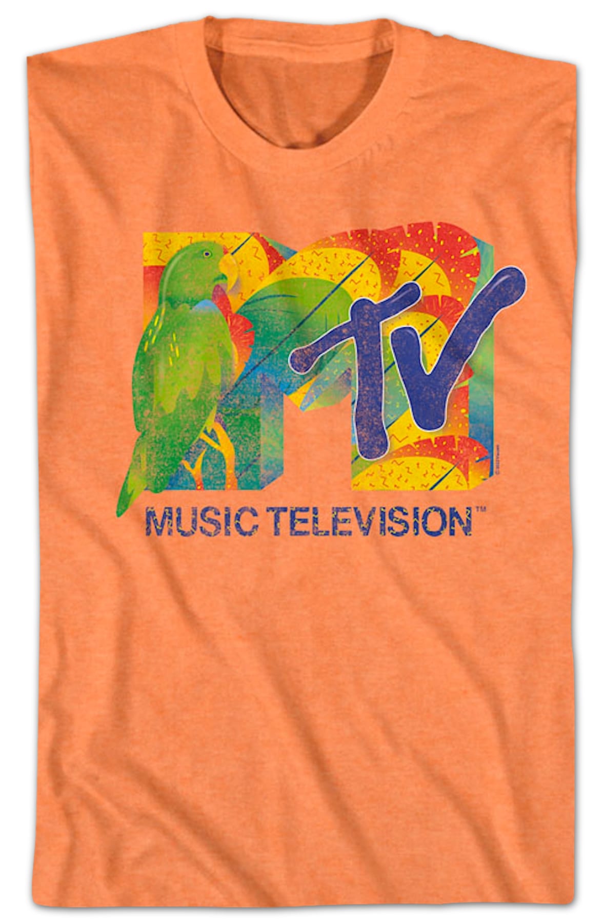 Parrot Logo MTV Shirt