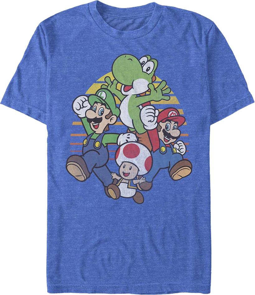 Retro Super Mario Bros. Good Guys Nintendo T-Shirt