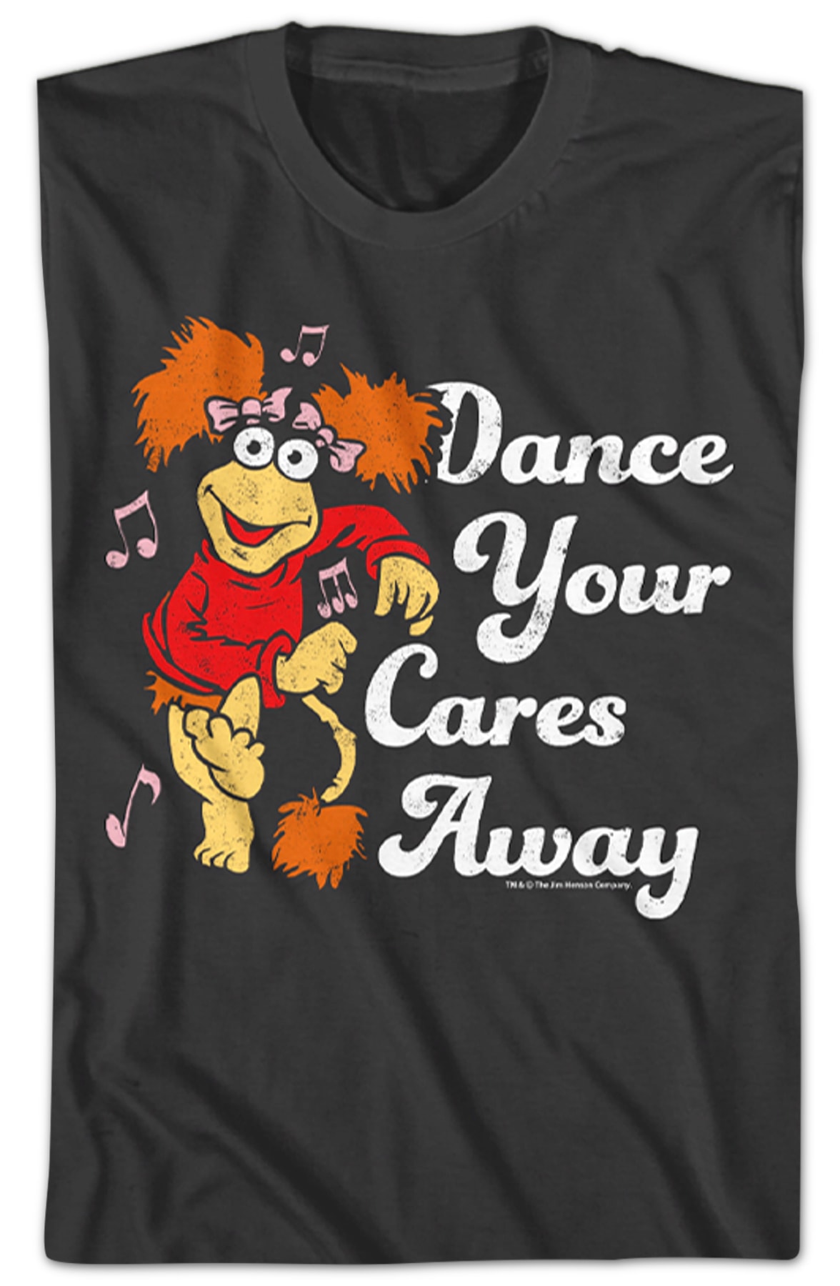 Retro Dance Your Cares Away Fraggle Rock T-Shirt Retro Dance Your Cares Away Fraggle Rock T-Shirt