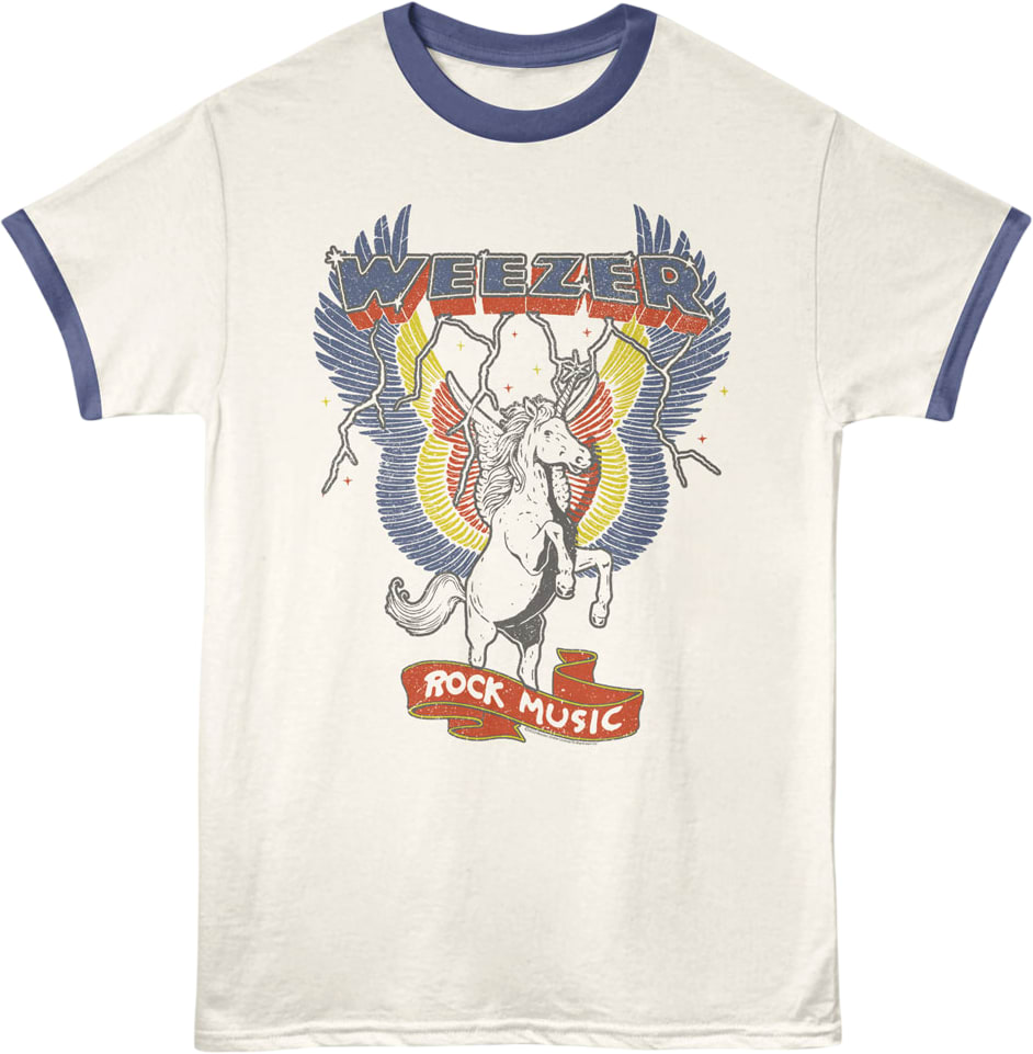Rock Music Weezer Ringer Shirt