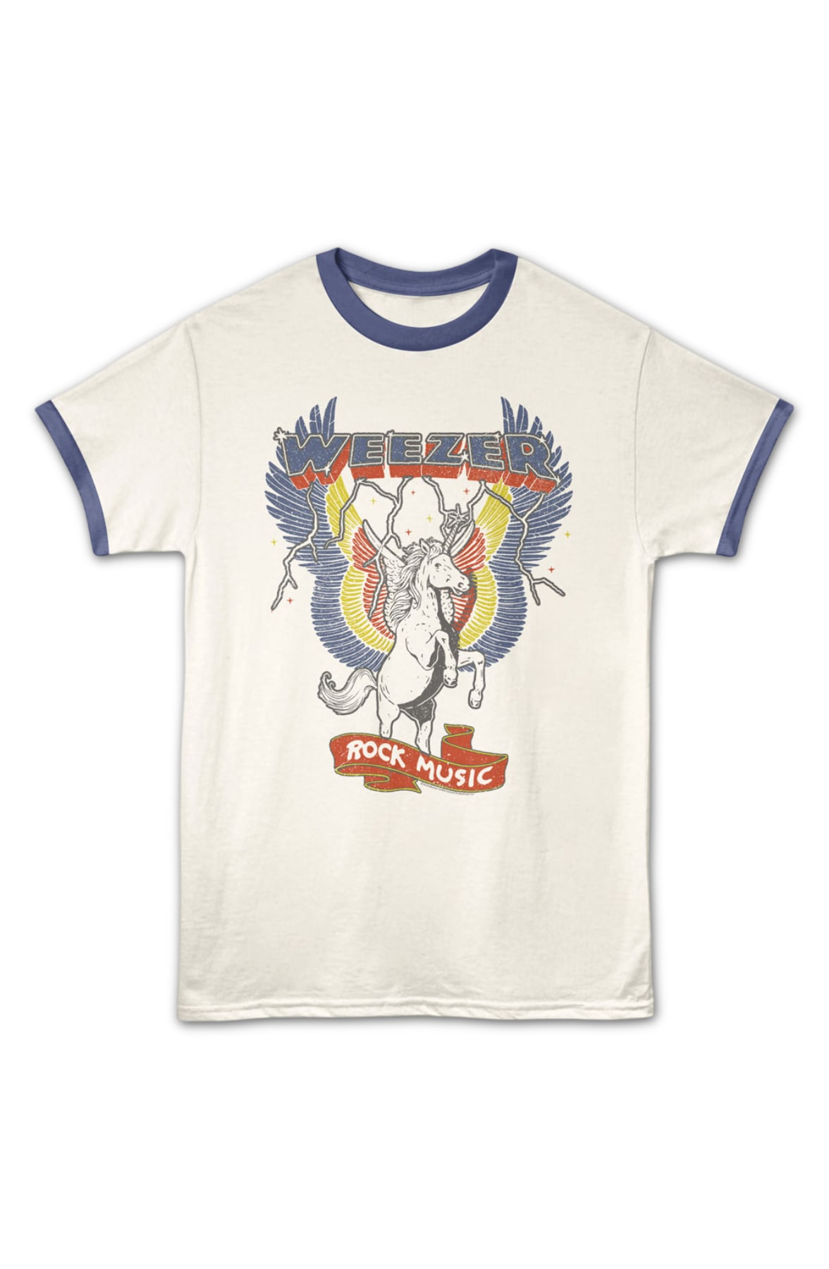 Rock Music Weezer Ringer Shirt