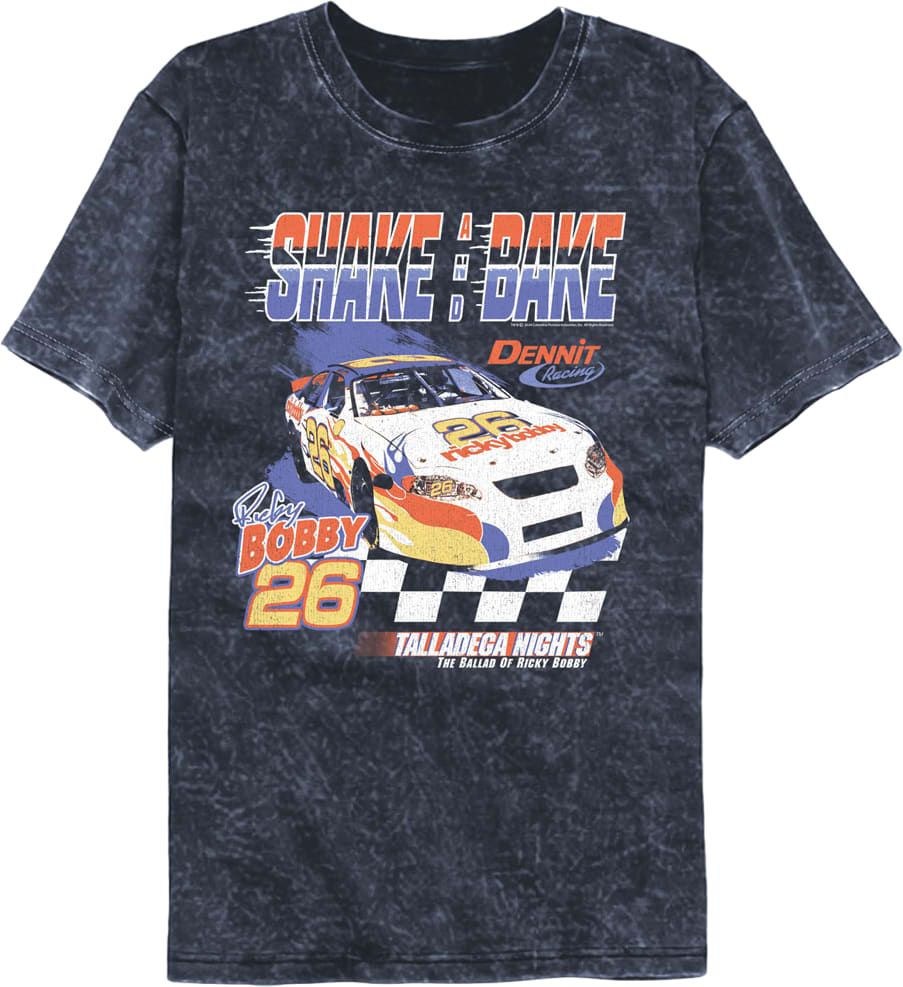 Shake And Bake Talladega Nights Mineral Wash T-Shirt
